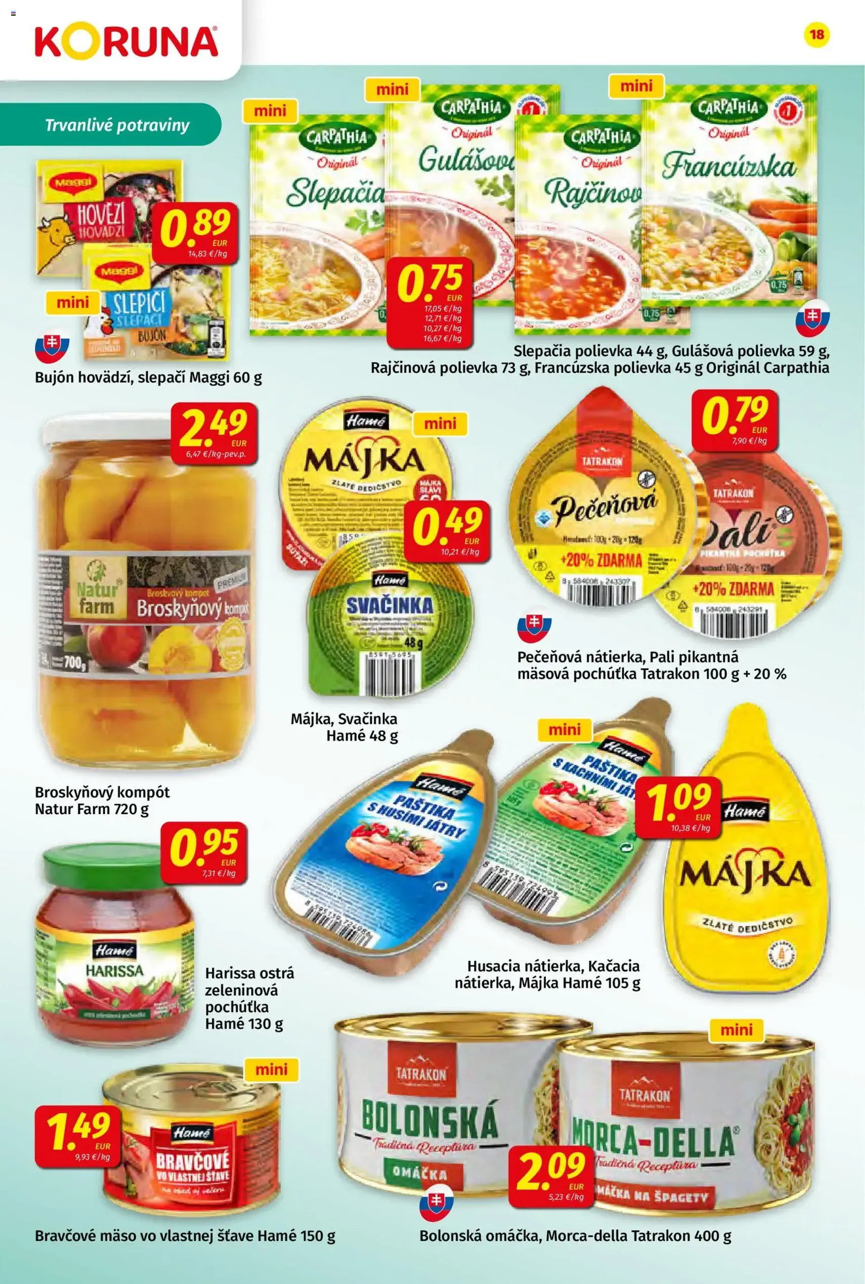 Koruna leták - platný leták od 20.03.2026 strana 18 z 28
