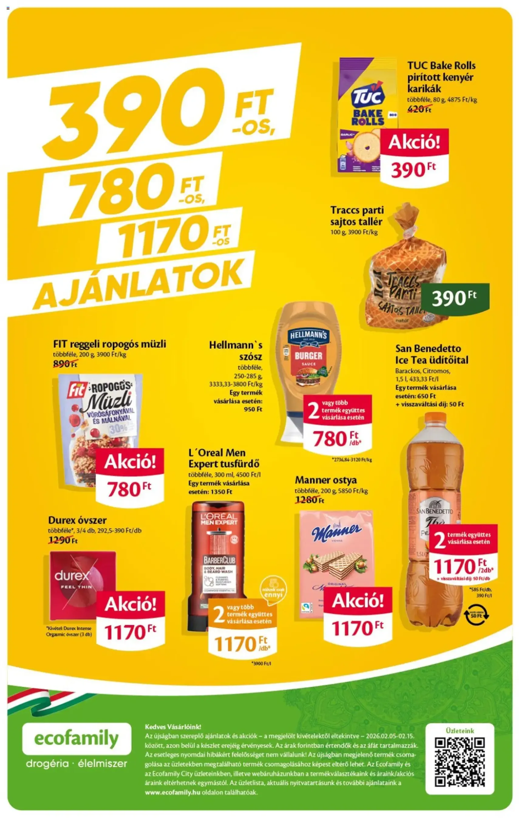 EcoFamily Akciós újság - 2026.02.05. érvényes szórólap 20 oldal 20 oldalból