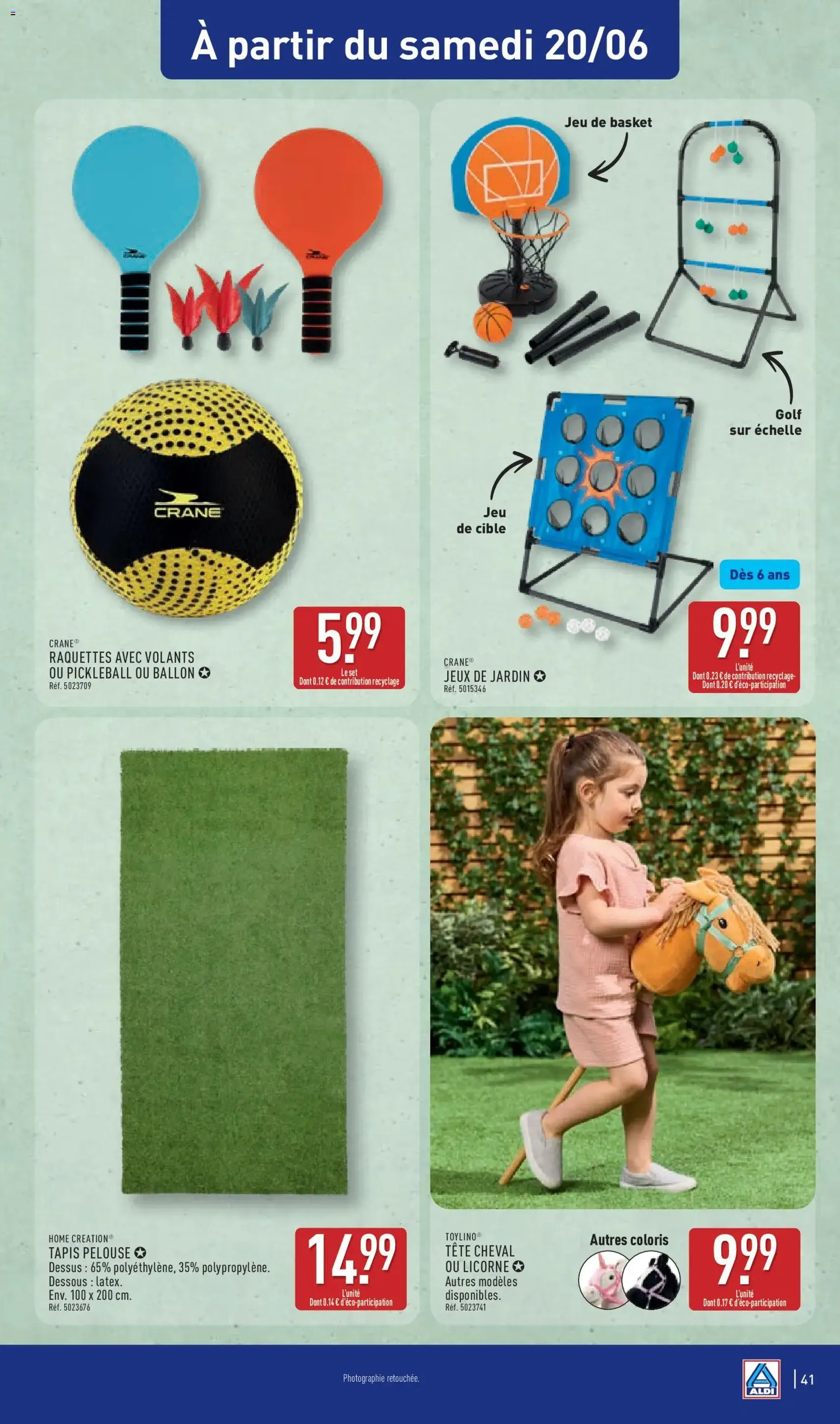 Aldi catalogue - brochure valable à partir du 16/06/2026, page 43 sur 47