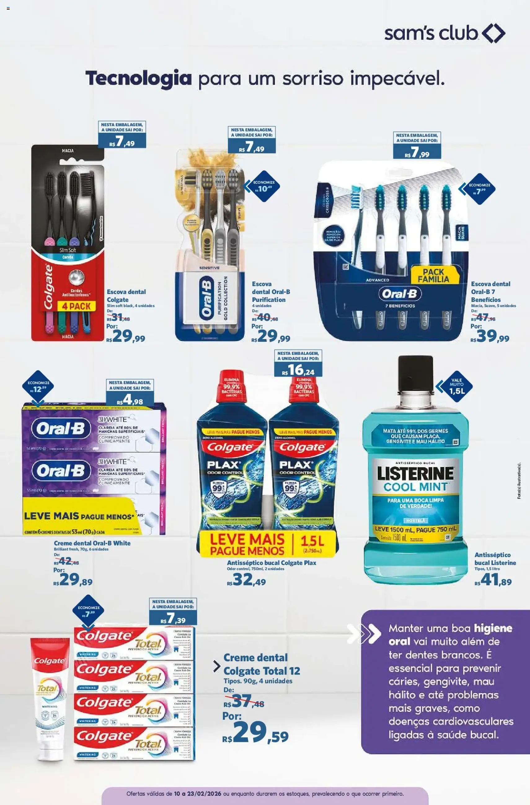 Sam's Club - Ofertas Beleza - folheto válido a partir de 10/02/2026 página 10 de 13
