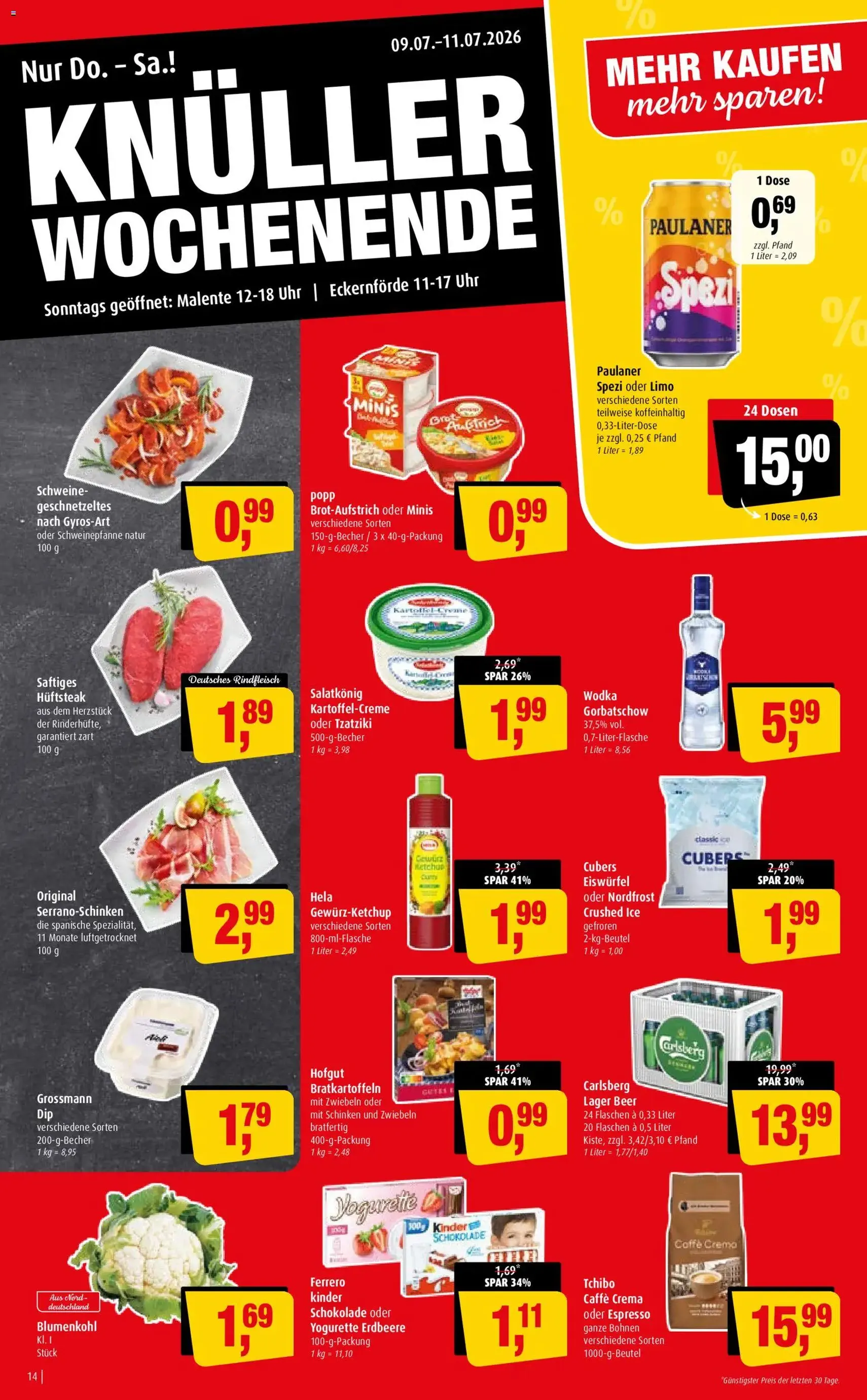 Markant Prospekt - Gültiger Prospekt ab 06.07.2026, Seite 14 von insgesamt 14