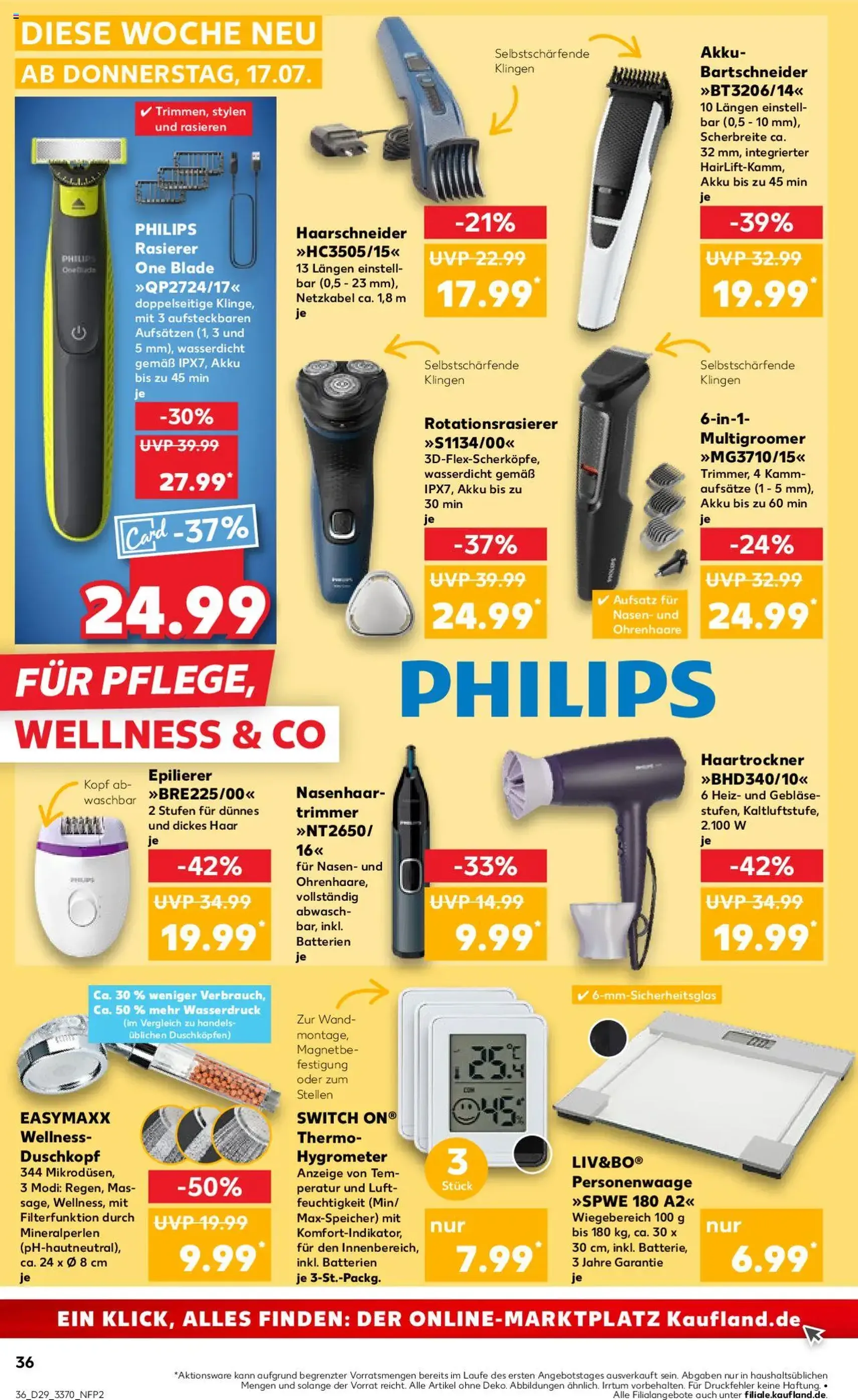 Kaufland Prospekt - Gültiger Prospekt ab 17.07.2025, Seite 36 von insgesamt 54 Kaufland Prospekt - Gültiger Prospekt ab 17.07.2025, Seite 36 von insgesamt 54