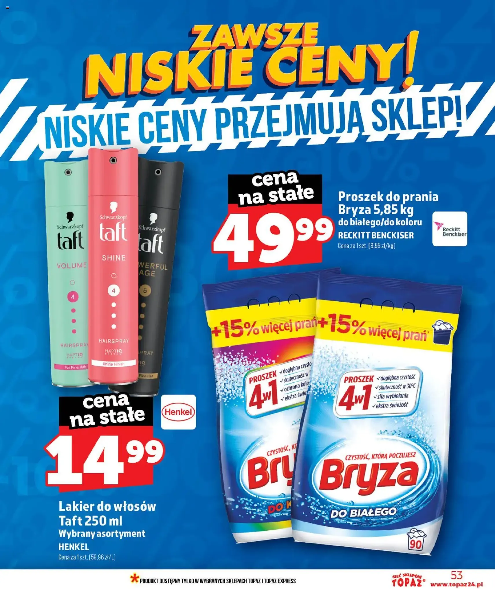 Topaz gazetka - ważny gazetka od 11.06.2026 strona 53 z 62