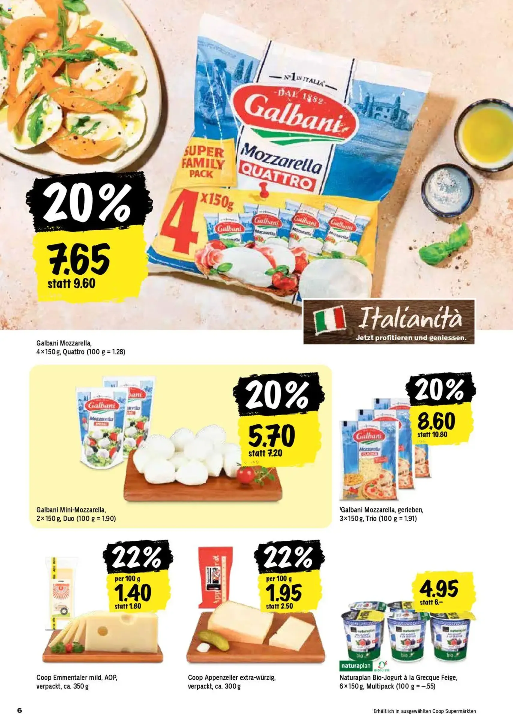 Coop Aktionen - Gültiger Prospekt ab 21.08.2025, Seite 6 von insgesamt 24