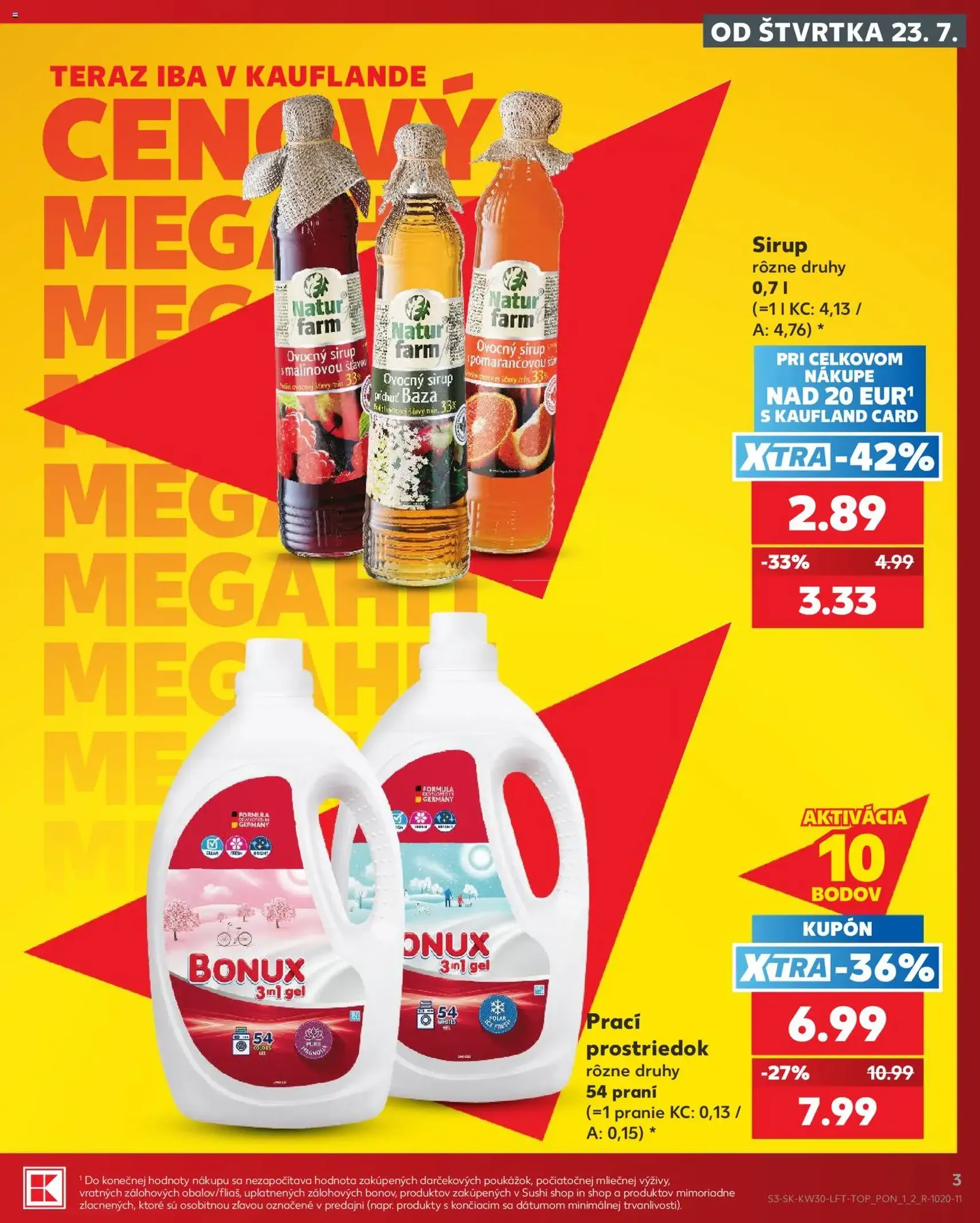 Kaufland leták - platný leták od 23.07.2026 strana 3 z 74