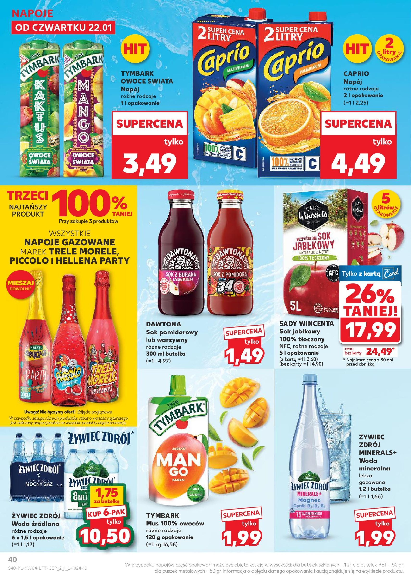 Kaufland gazetka - ważny gazetka od 22.01.2026 strona 40 z 52