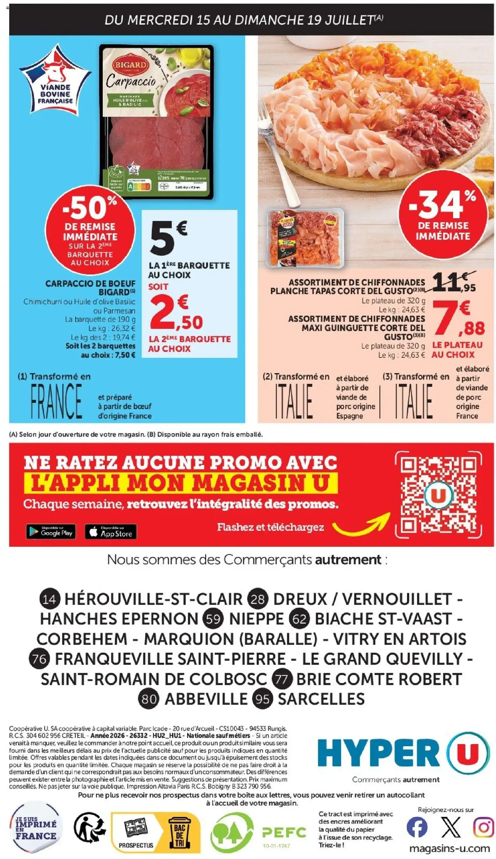 Hyper U catalogue - brochure valable à partir du 15/07/2026, page 32 sur 32
