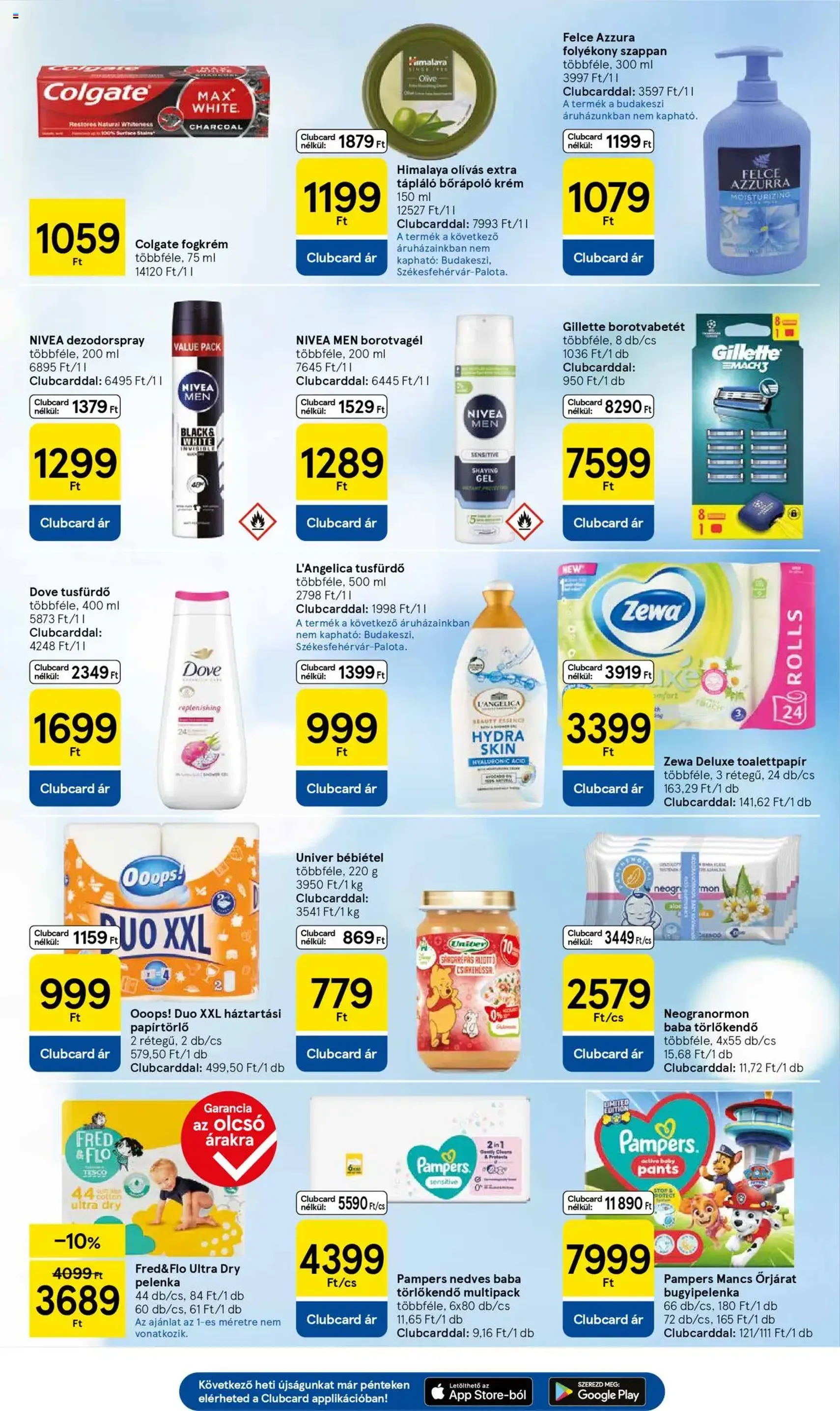Tesco Hipermarket - Akciós újság - 2025.10.21. érvényes szórólap 9 oldal 32 oldalból Tesco Hipermarket - Akciós újság - 2025.10.21. érvényes szórólap 9 oldal 32 oldalból