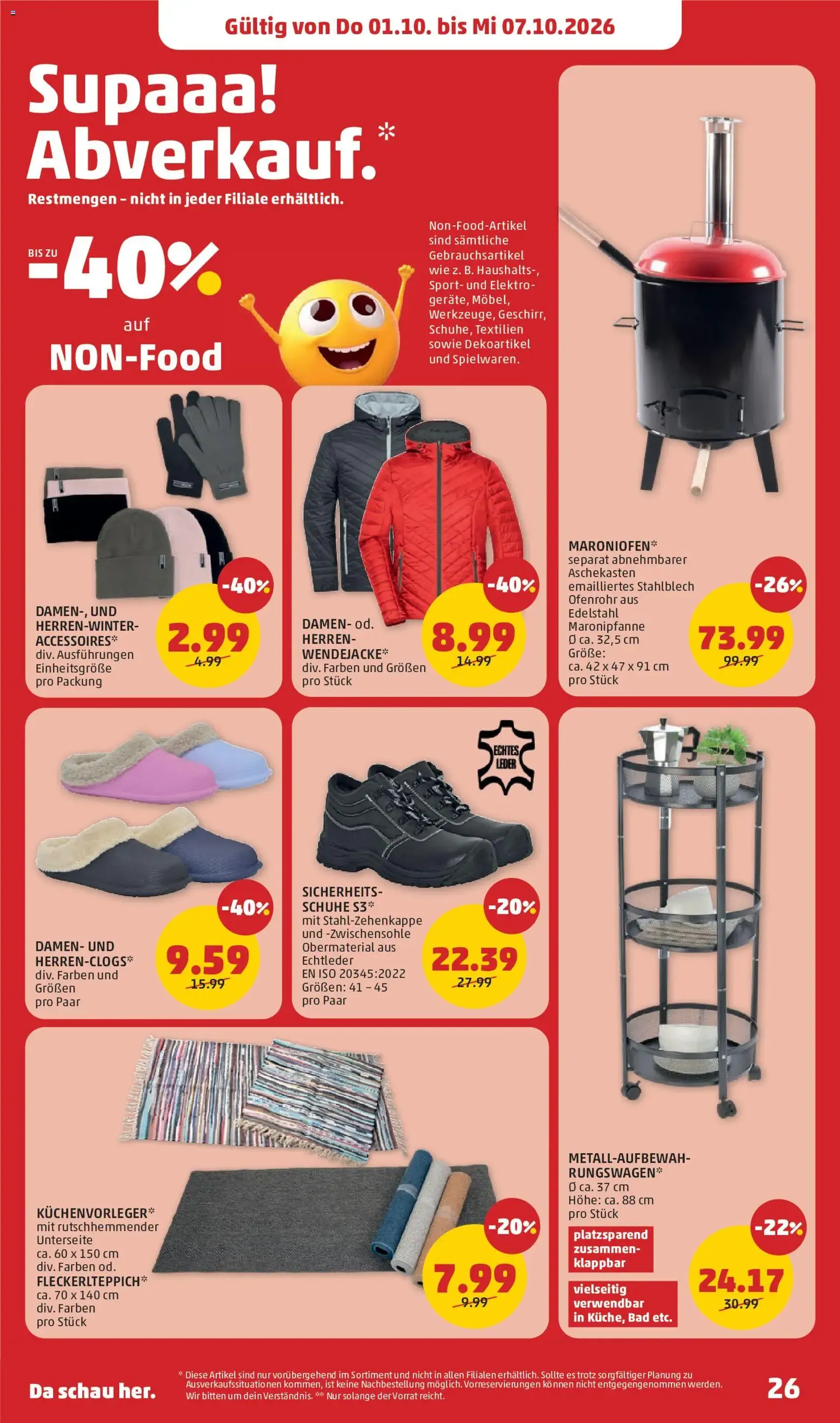 Penny Markt - Flugblatt - Gültiger Prospekt ab 01.10.2026, Seite 26 von insgesamt 32