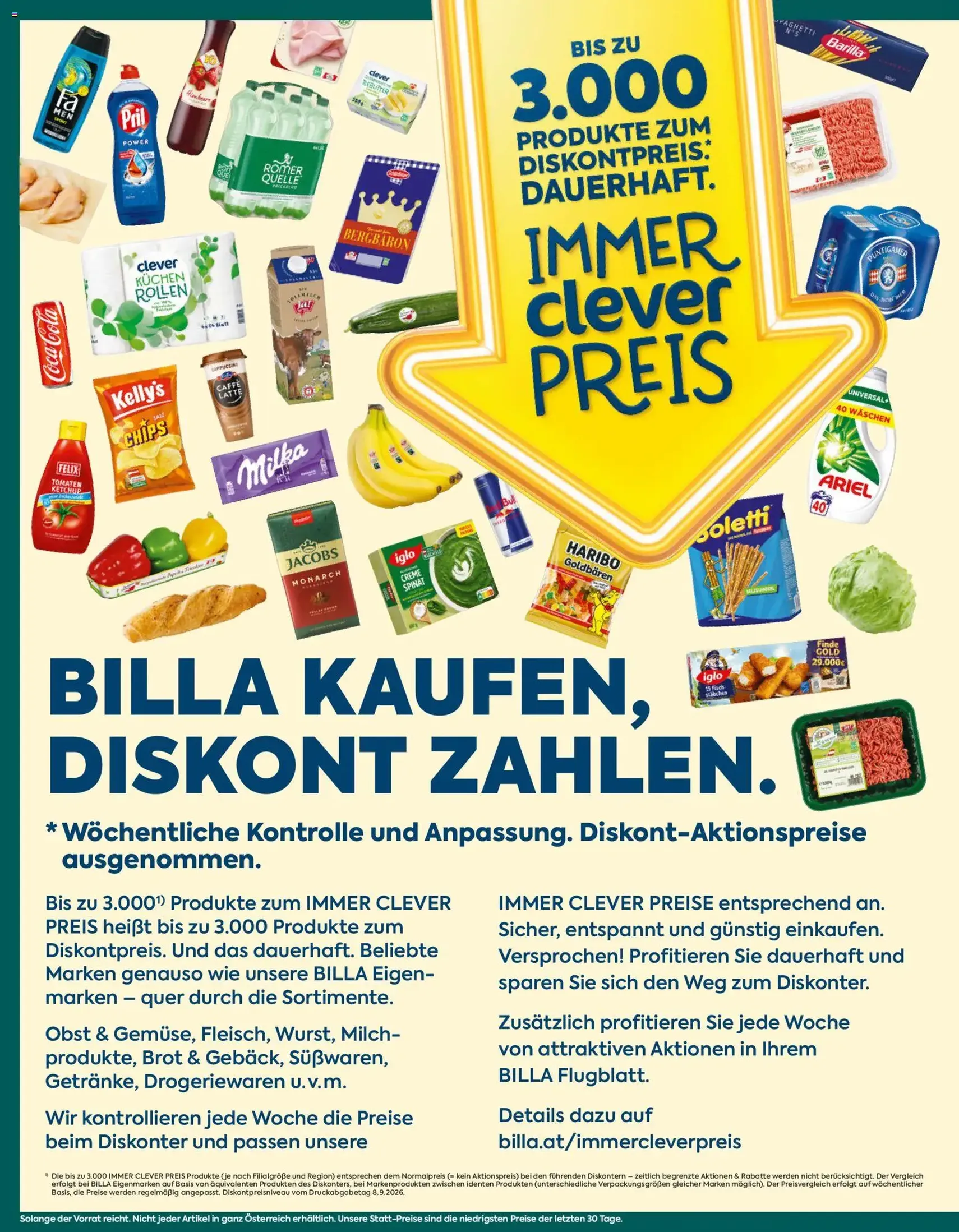 Billa Plus Flugblatt - Gültiger Prospekt ab 24.09.2026, Seite 2 von insgesamt 16