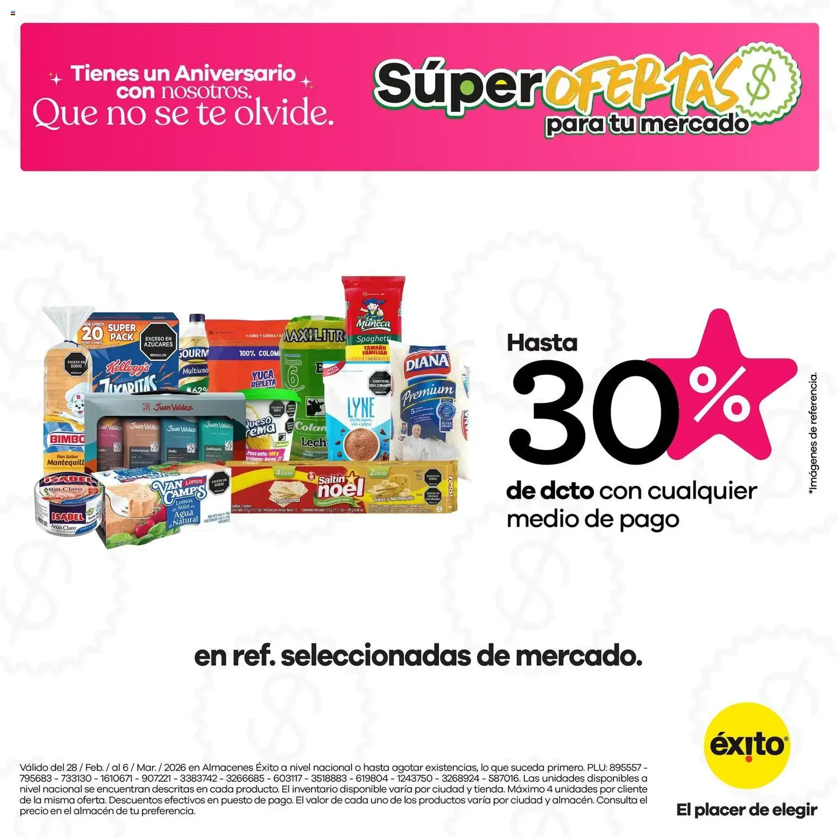 Éxito catálogo - folleto válido desde 28/02/2026 página 4 de 6