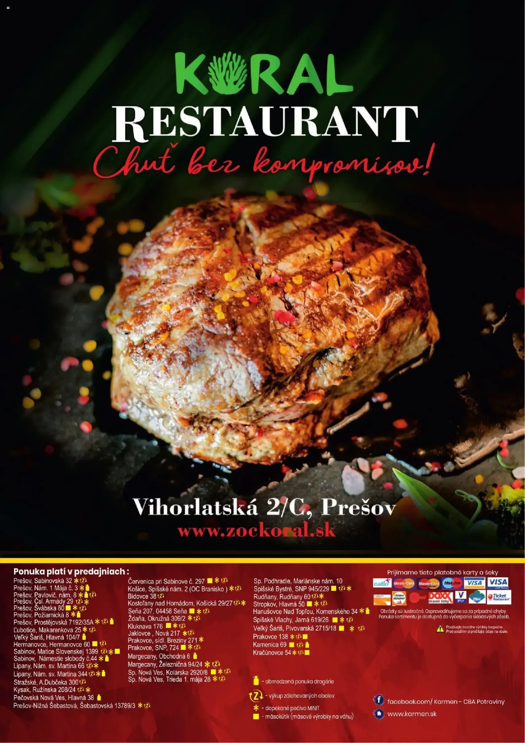 KARMEN CBA leták - platný leták od 19.03.2026 strana 16 z 16