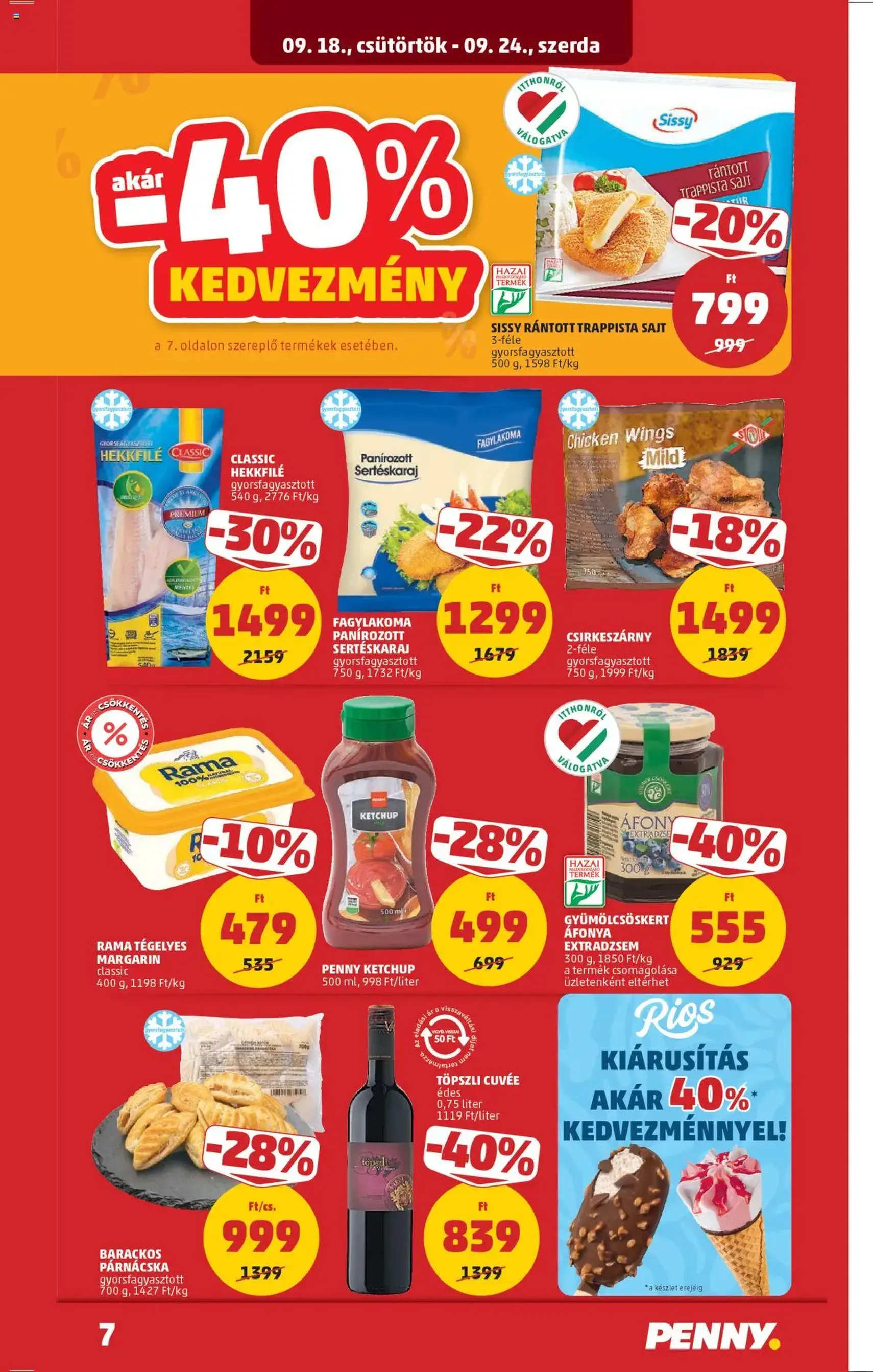 PENNY Akciós újság - 2025.09.18. érvényes szórólap 9 oldal 38 oldalból