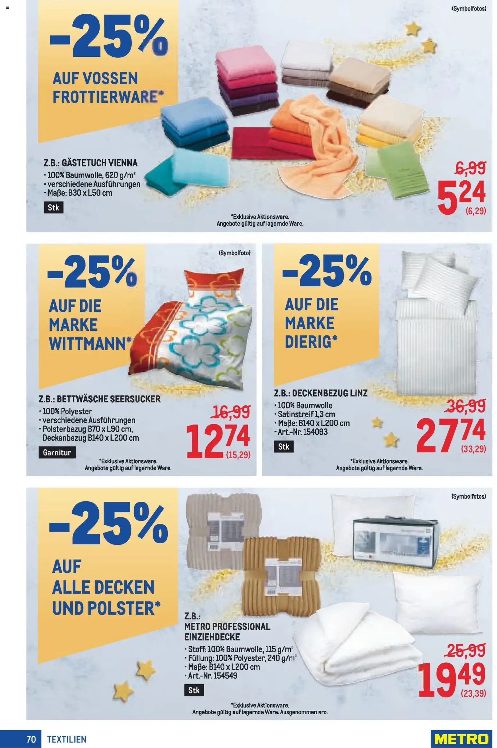 Metro angebote Profi - Gültiger Prospekt ab 11.12.2025, Seite 70 von insgesamt 72