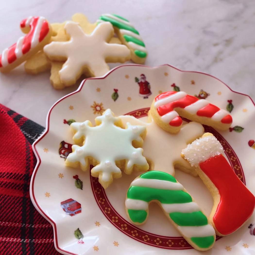 Glassa per biscotti di natale