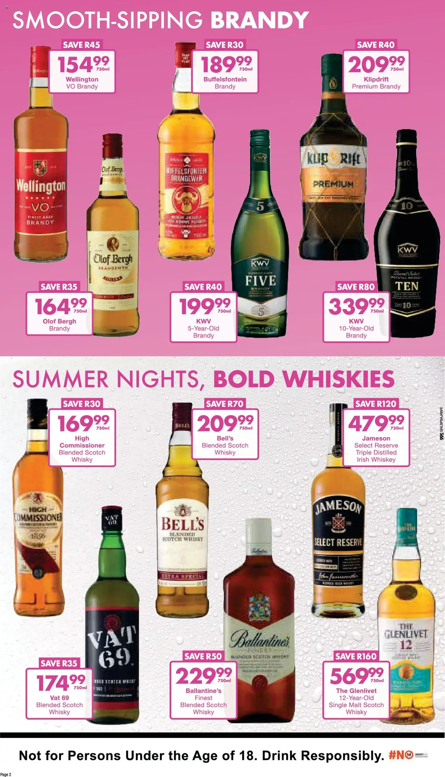 President Hyper Summer Savings Liquor Specials - valid flyer from 24/11/2025, page 2 of 4