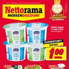 Nettorama - Folder - voorvertoning van de folder geldig vanaf 04-08-2025