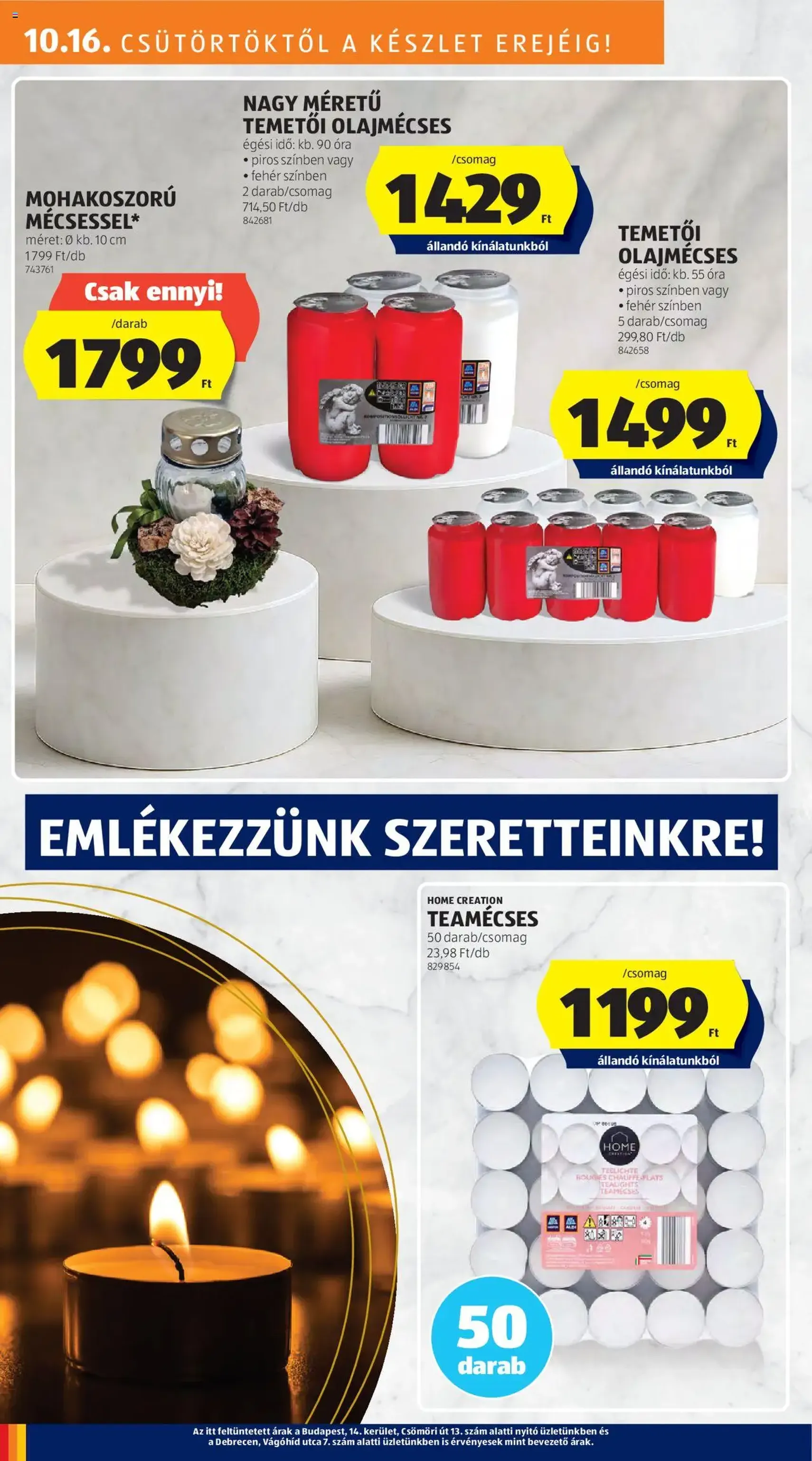 Aldi Akciós újság - 2025.10.16. érvényes szórólap 26 oldal 50 oldalból Aldi Akciós újság - 2025.10.16. érvényes szórólap 26 oldal 50 oldalból