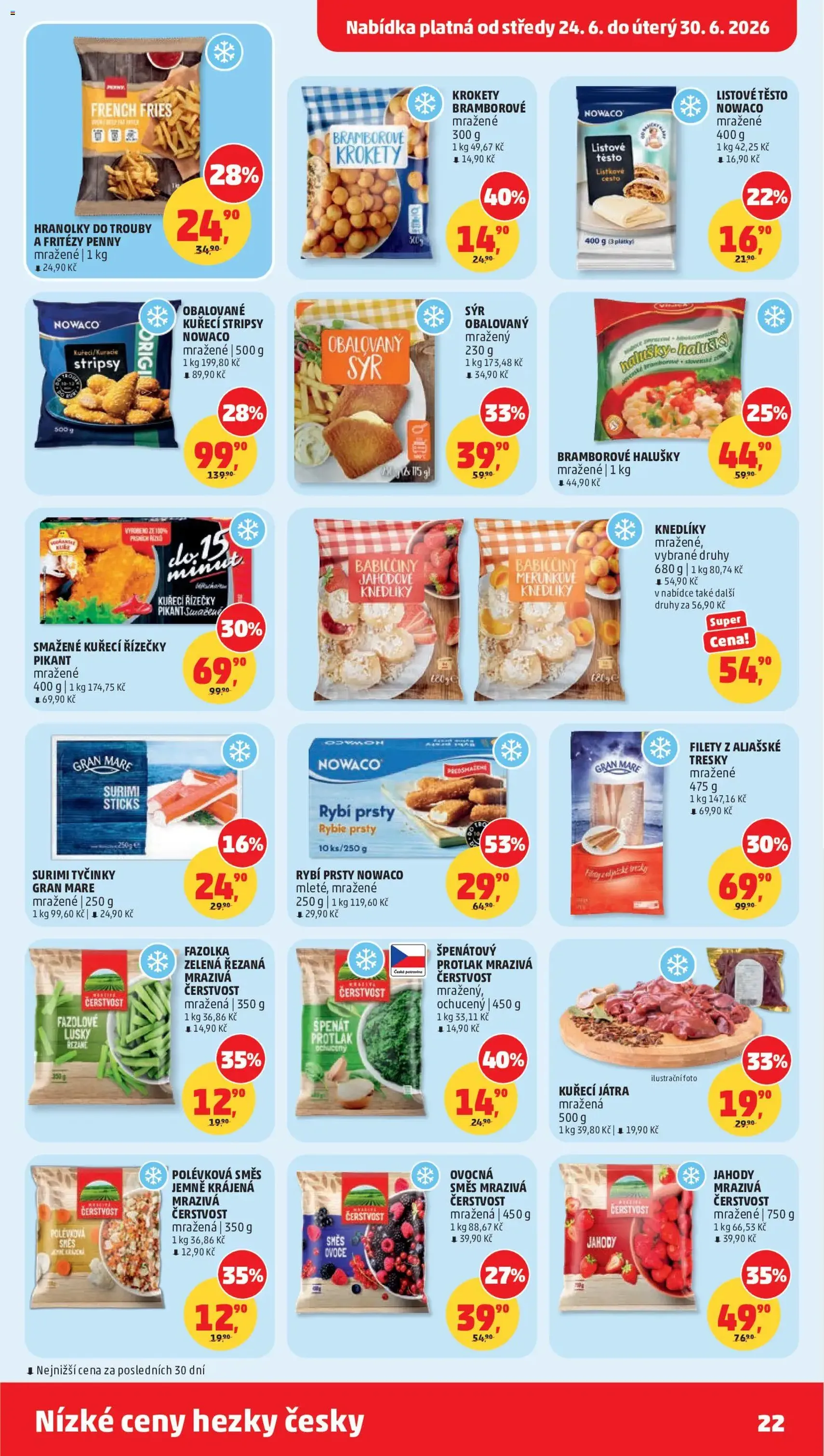 Penny Market leták - platný leták od 24.06.2026 strana 22 z 38