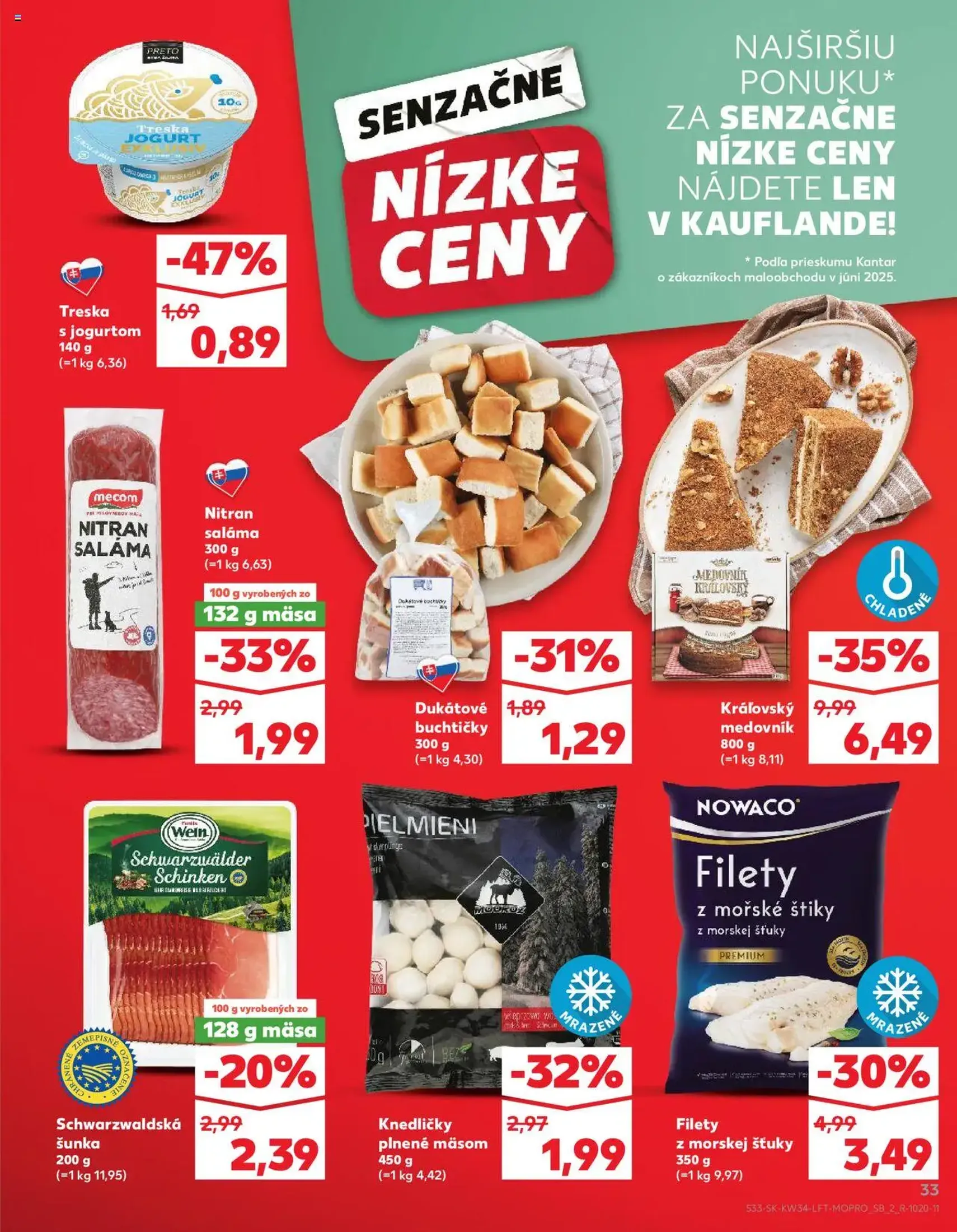 Kaufland SK Bratislava-Devínska Nová Ves - 2025.08.21. érvényes szórólap 33 oldal 78 oldalból