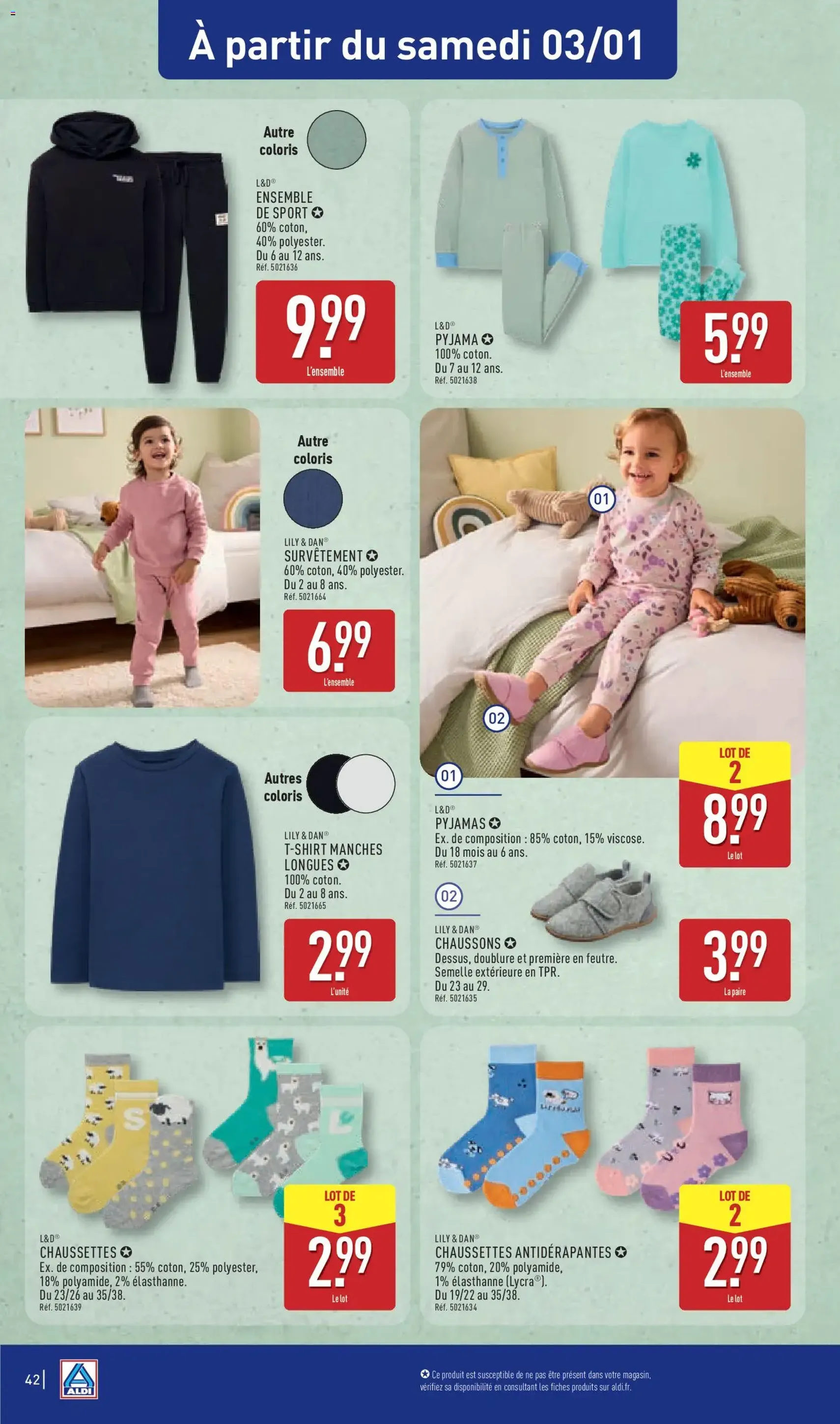 Aldi - Catalogue de la semaine - brochure valable à partir du 30/12/2025, page 45 sur 50