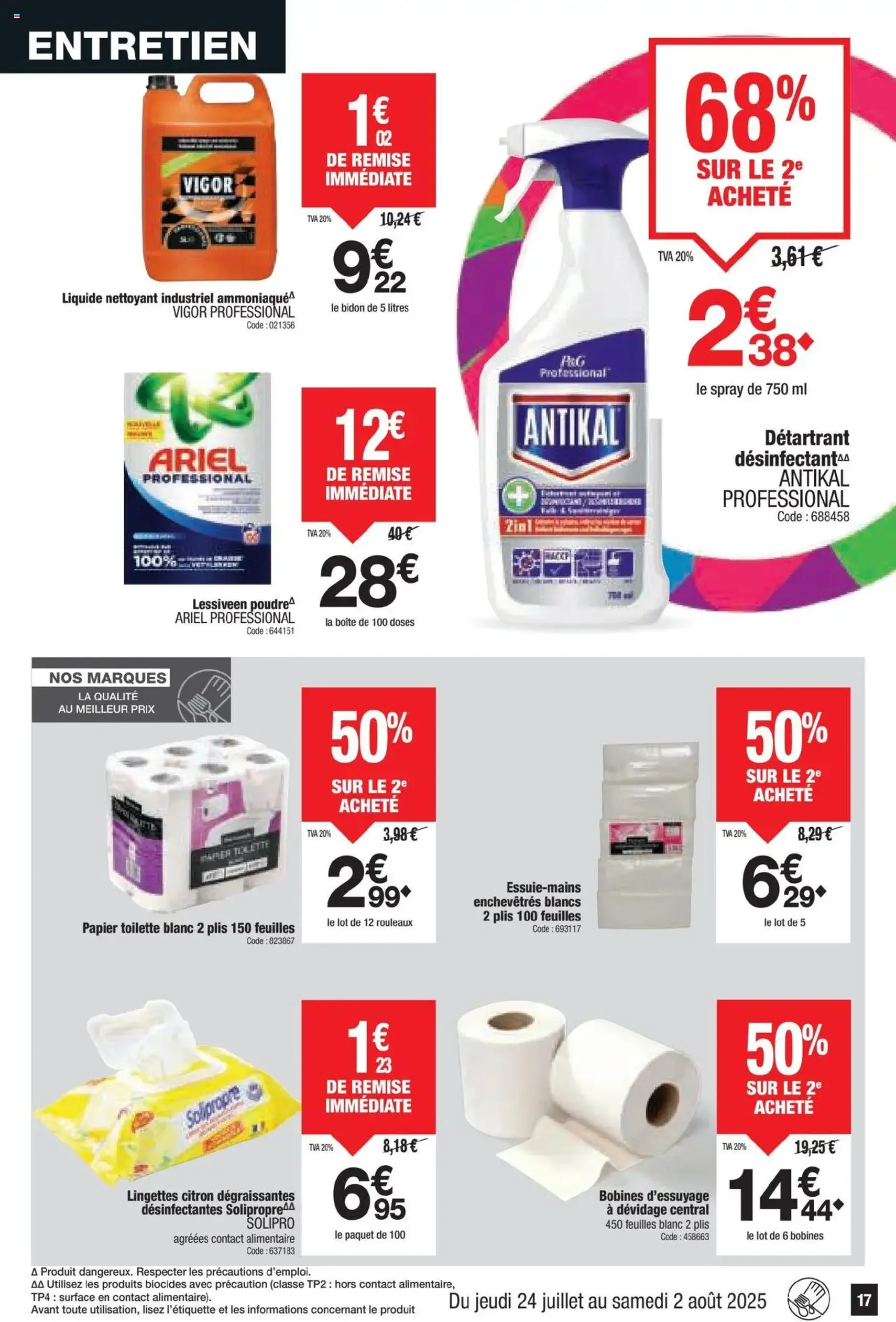 Promocash catalogue - brochure valable à partir du 24/07/2025, page 17 sur 24