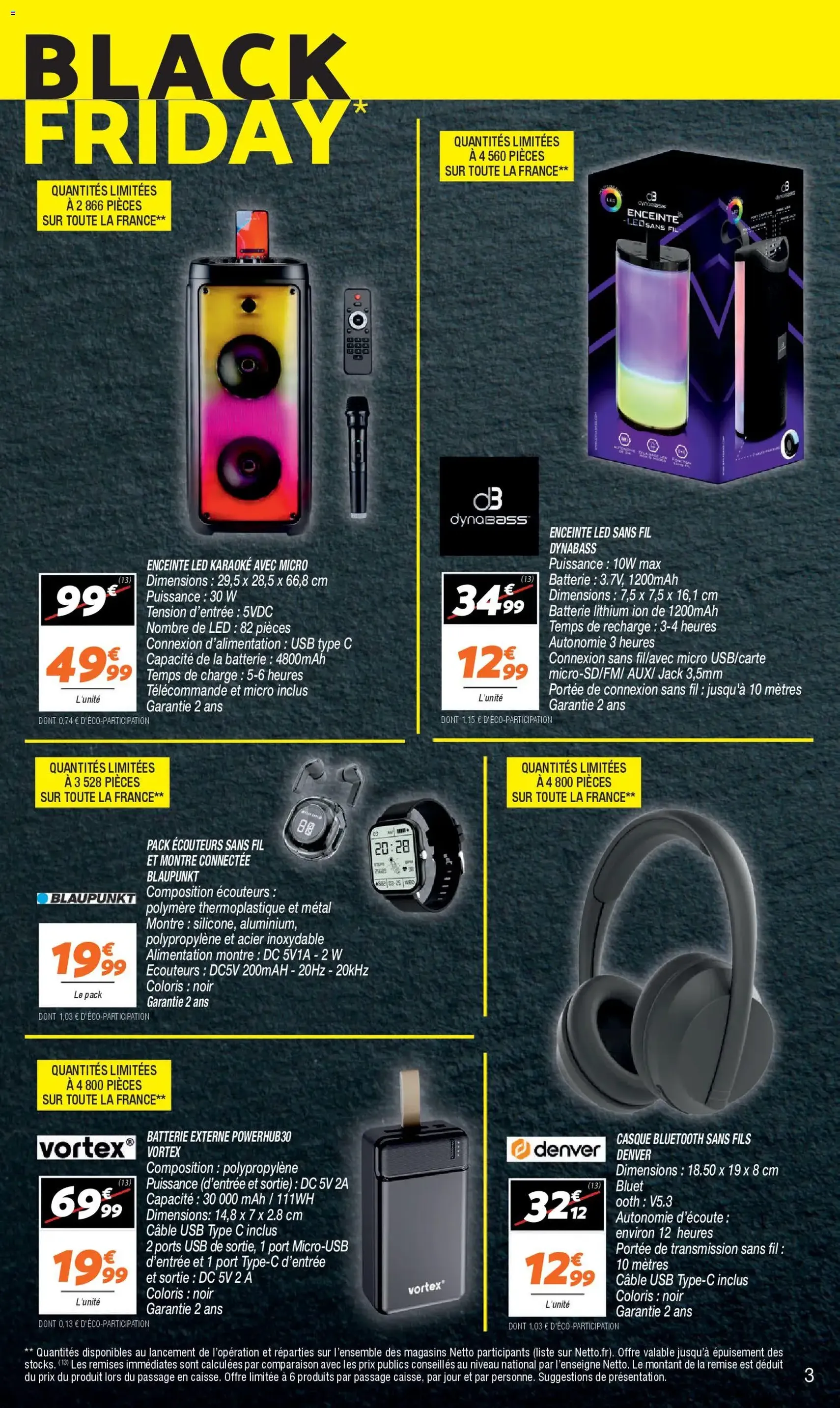 Netto Black Friday - brochure valable à partir du 18/11/2025, page 3 sur 8