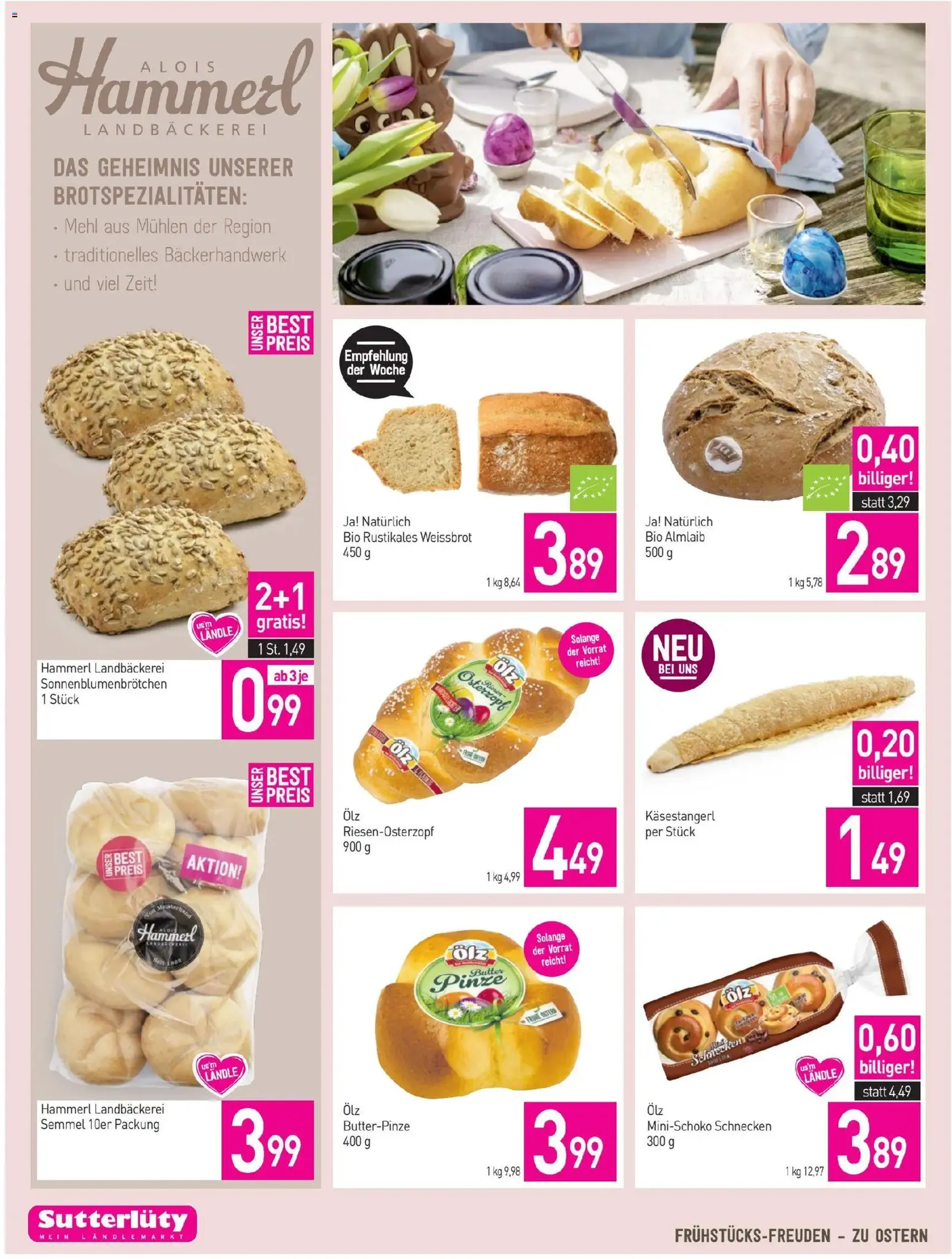 Sutterlüty Flugblatt - Gültiger Prospekt ab 02.04.2026, Seite 6 von insgesamt 24