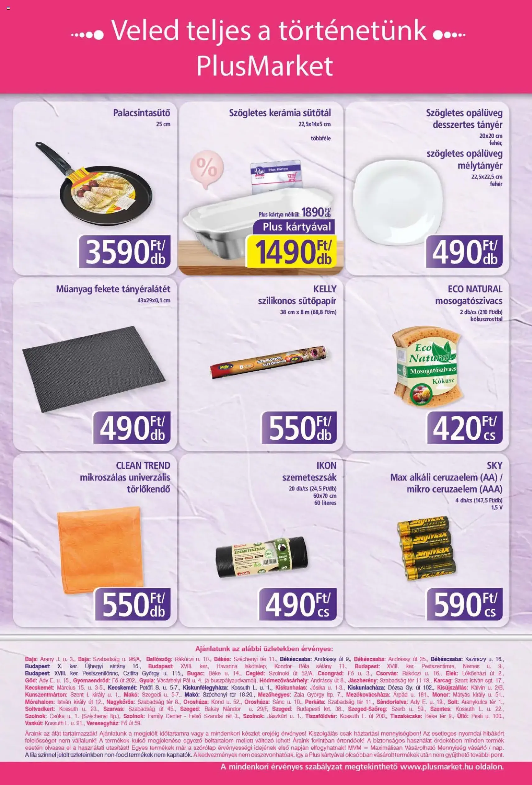 Plus Market Akciós újság - 2025.11.20. érvényes szórólap 12 oldal 12 oldalból