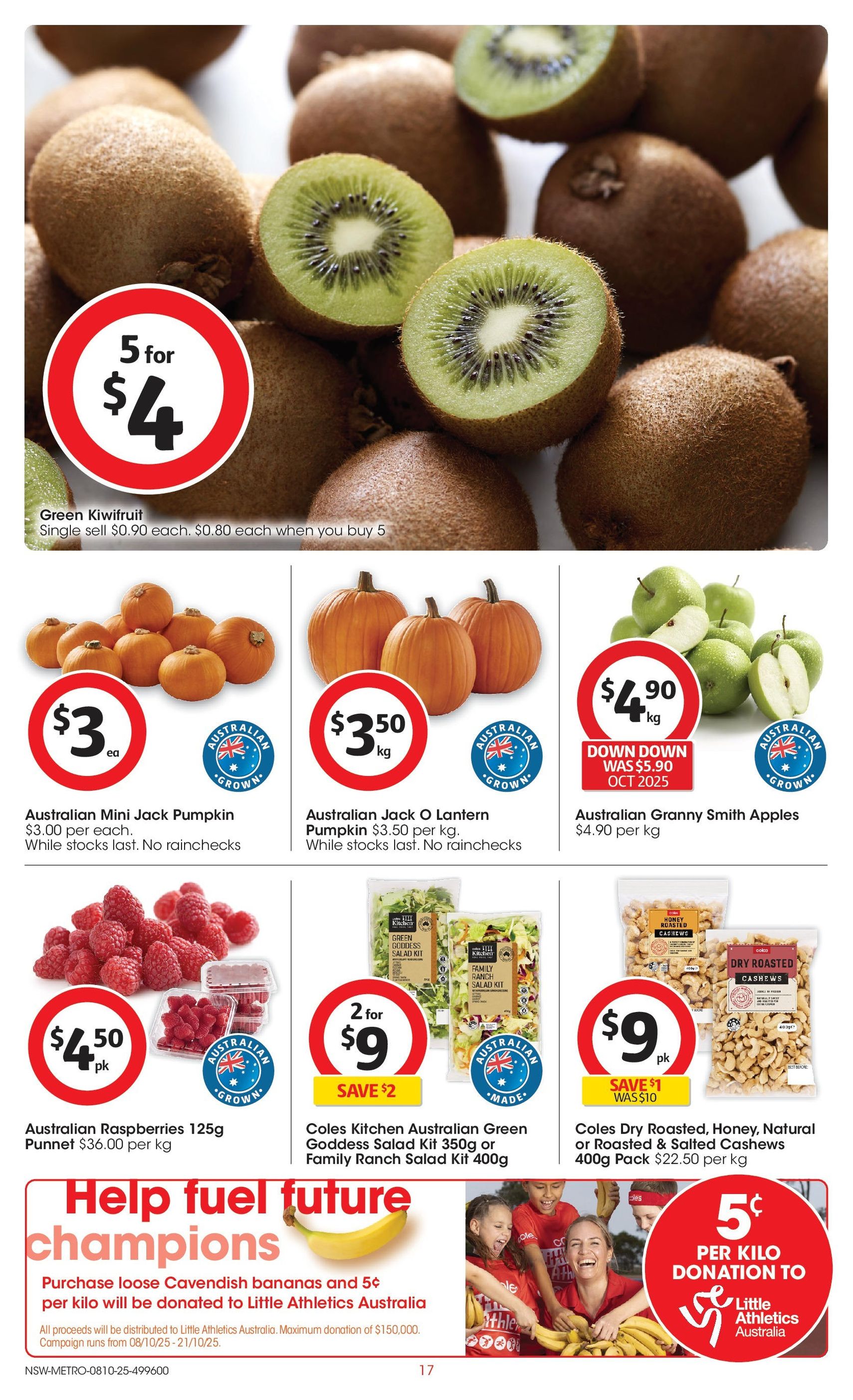 Coles Catalogue NSW - valid flyer from 08/10/2025, page 17 of 49