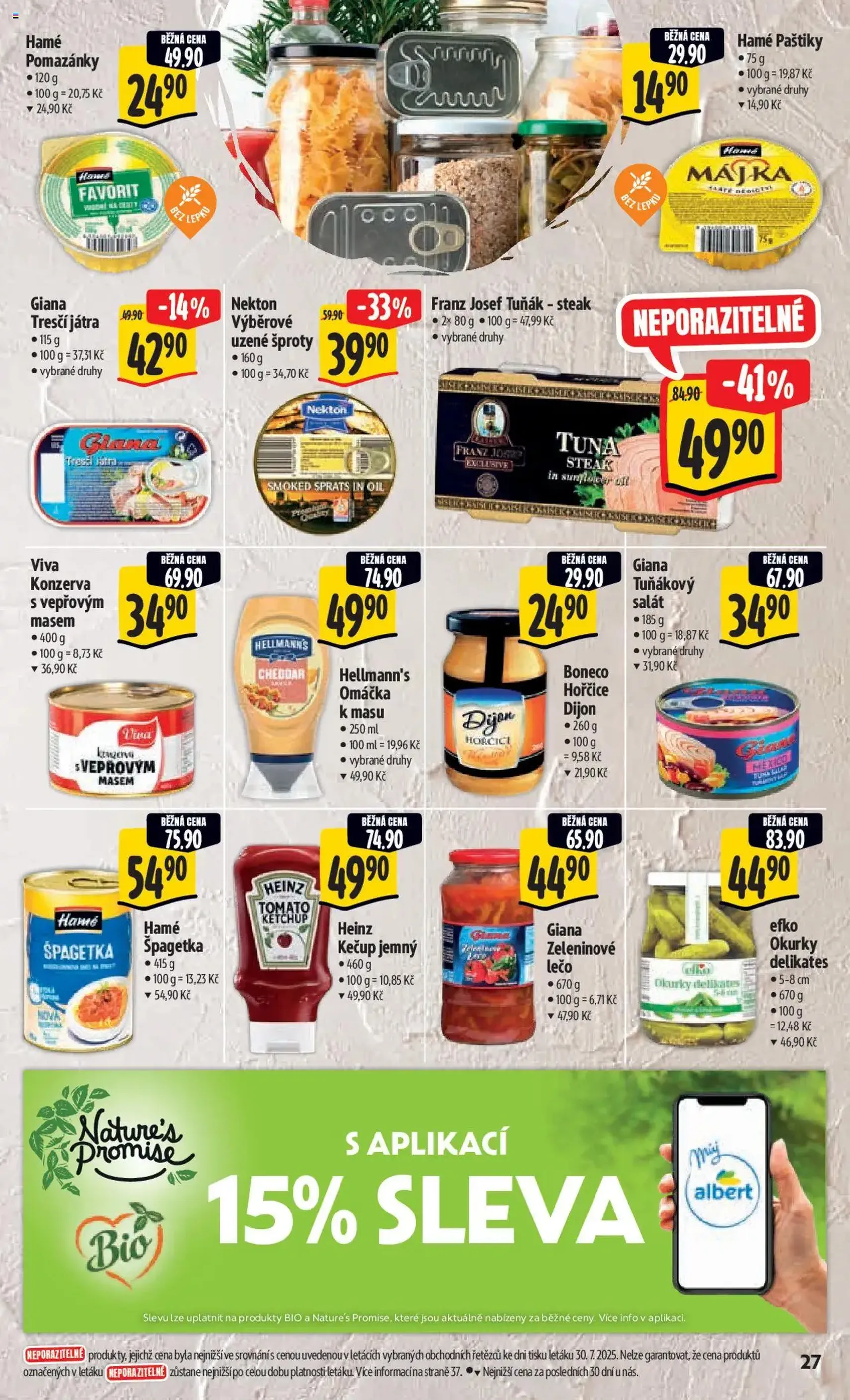 Albert leták - Hypermarket - platný leták od 06.08.2025 strana 34 z 59 Albert leták - Hypermarket - platný leták od 06.08.2025 strana 34 z 59