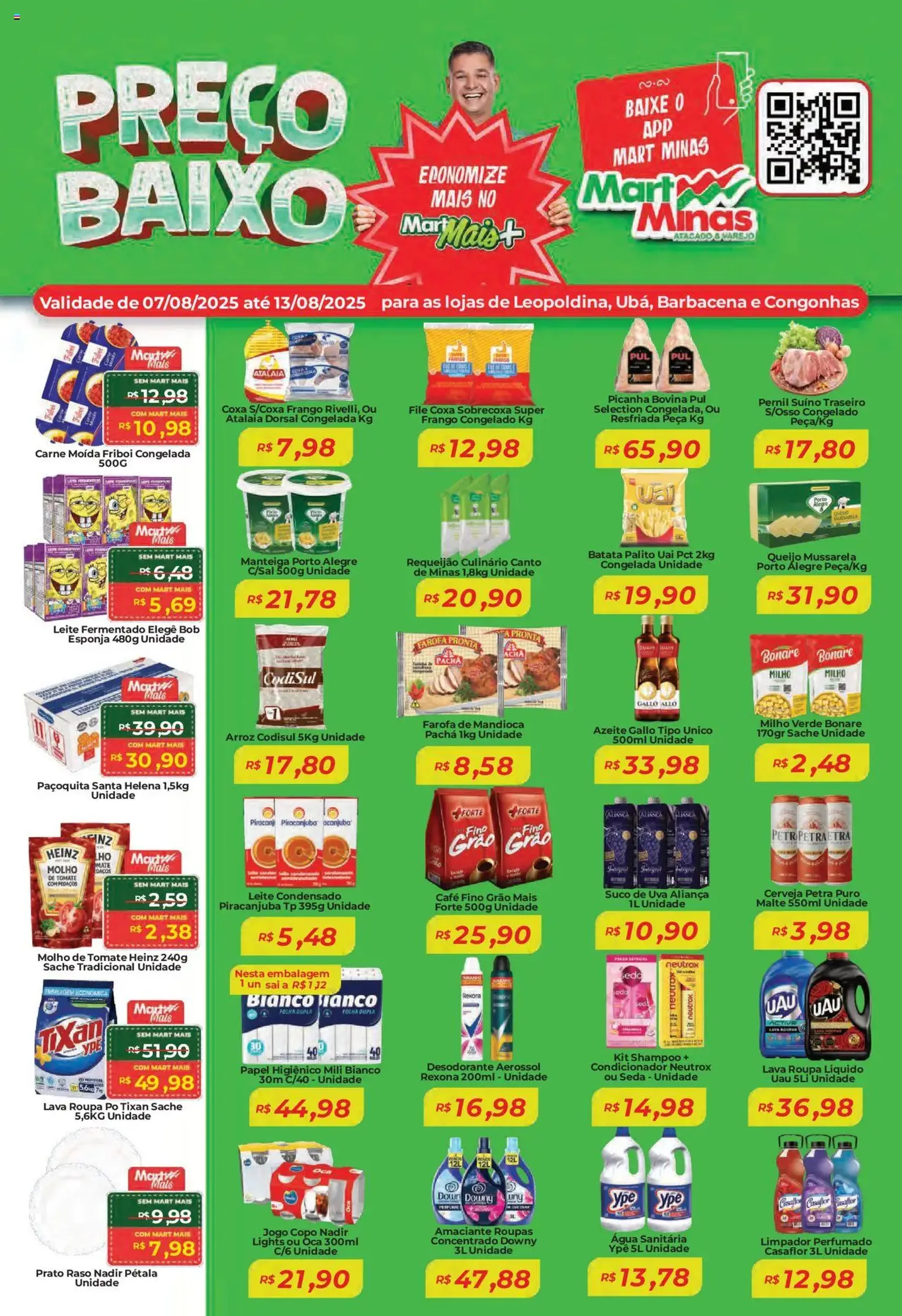 Mart Minas - Ofertas da semana - folheto válido a partir de 07/08/2025 página 1 de 8