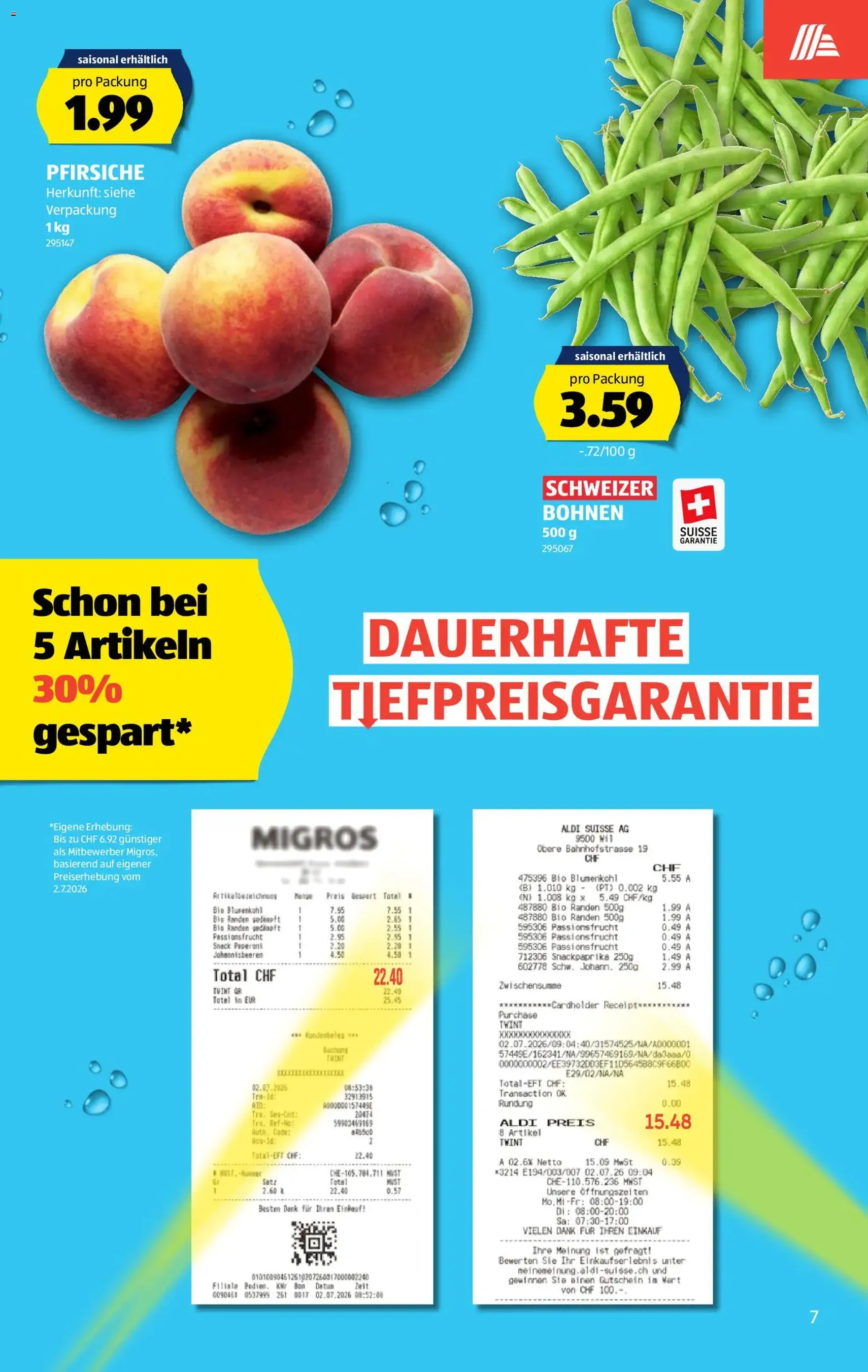 Aldi aktionen - Gültiger Prospekt ab 20.08.2026, Seite 7 von insgesamt 40