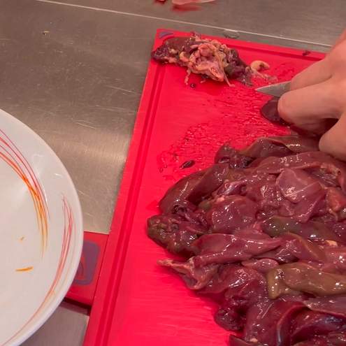 Fegato con cipolle - procedimento 1