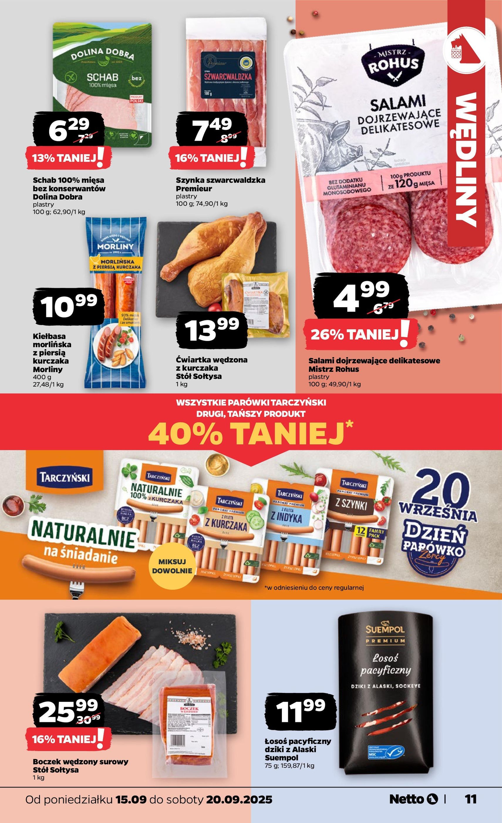 Netto gazetka - Spożywcza - ważny gazetka od 15.09.2025 strona 11 z 34 Netto gazetka - Spożywcza - ważny gazetka od 15.09.2025 strona 11 z 34