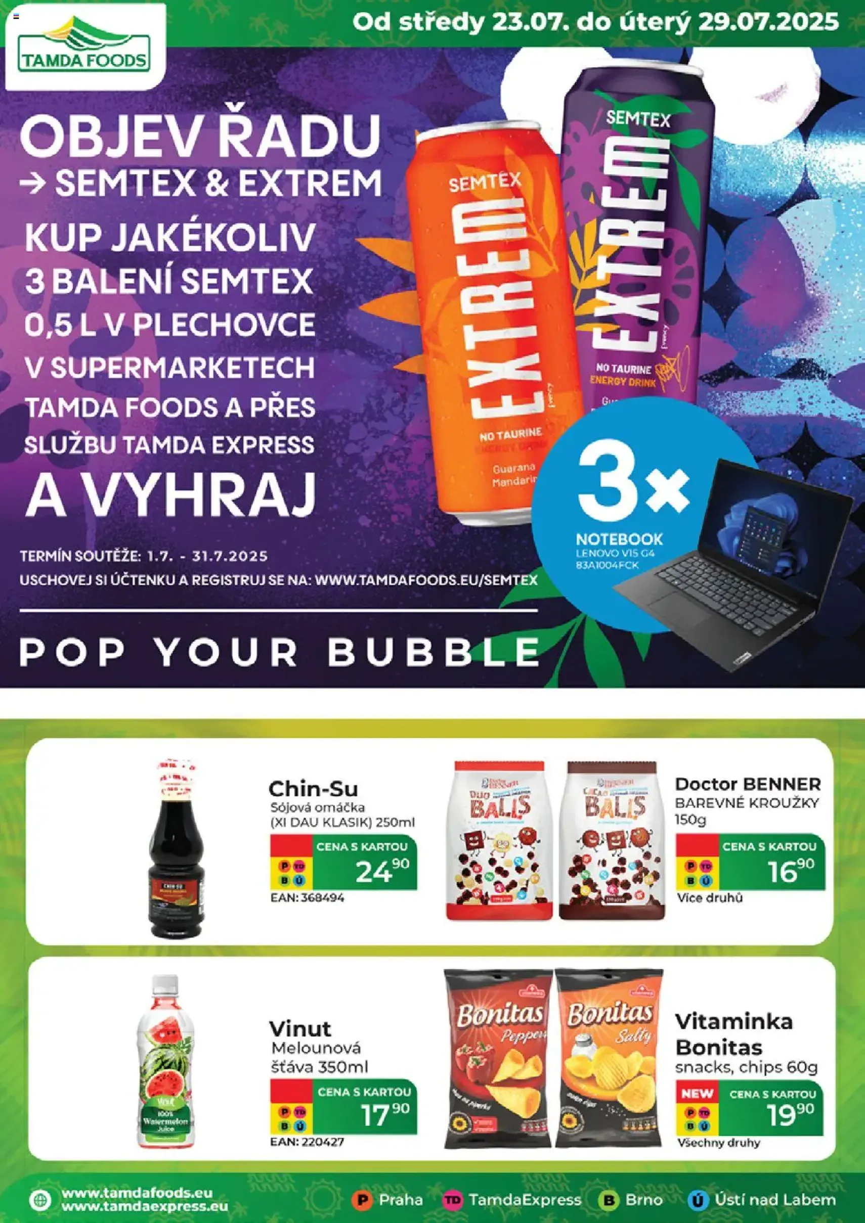 Tamda Foods leták - platný leták od 23.07.2025 strana 1 z 52 Tamda Foods leták - platný leták od 23.07.2025 strana 1 z 52