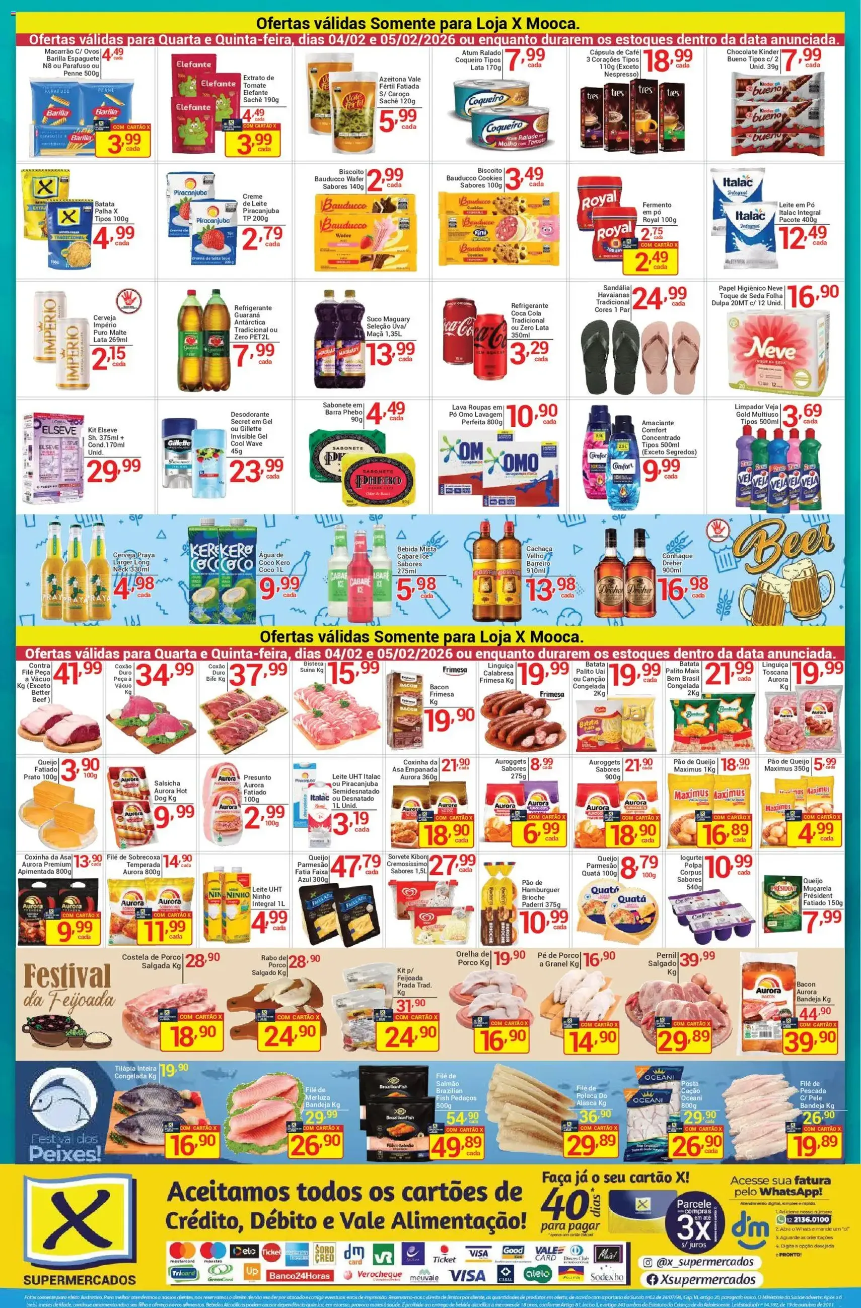 X Supermercados - Ofertas da semana - folheto válido a partir de 04/02/2026 página 2 de 2