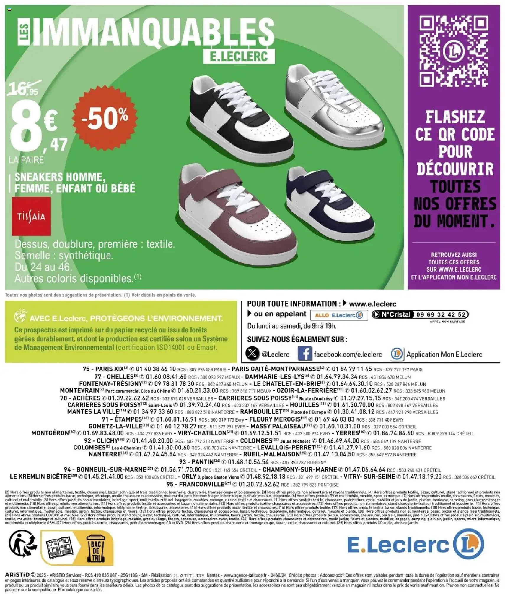 E.Leclerc catalogue semaine 35 - brochure valable à partir du 26/08/2025, page 48 sur 48 E.Leclerc catalogue semaine 35 - brochure valable à partir du 26/08/2025, page 48 sur 48