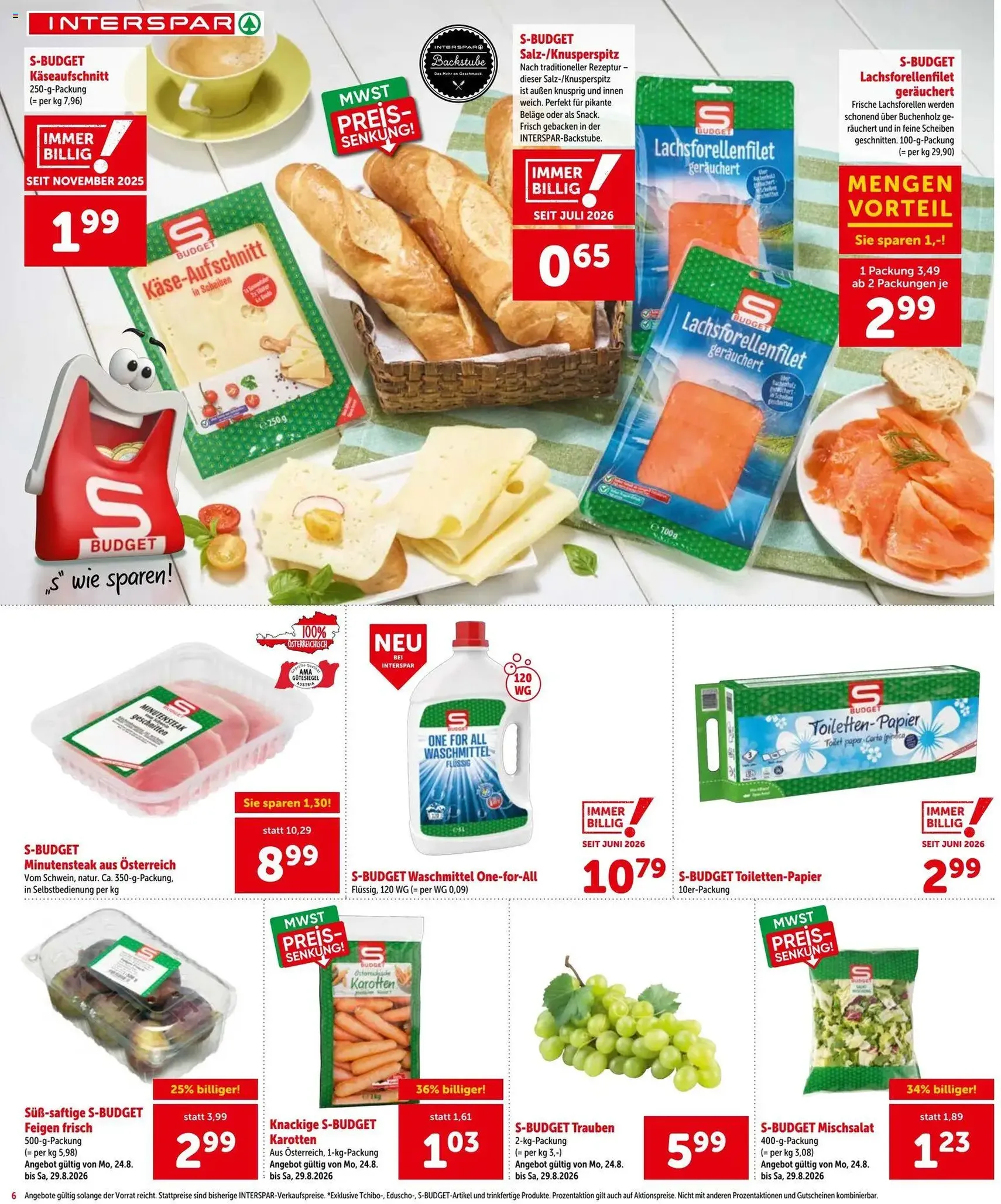 Interspar - Flugblatt - Gültiger Prospekt ab 27.08.2026, Seite 6 von insgesamt 20