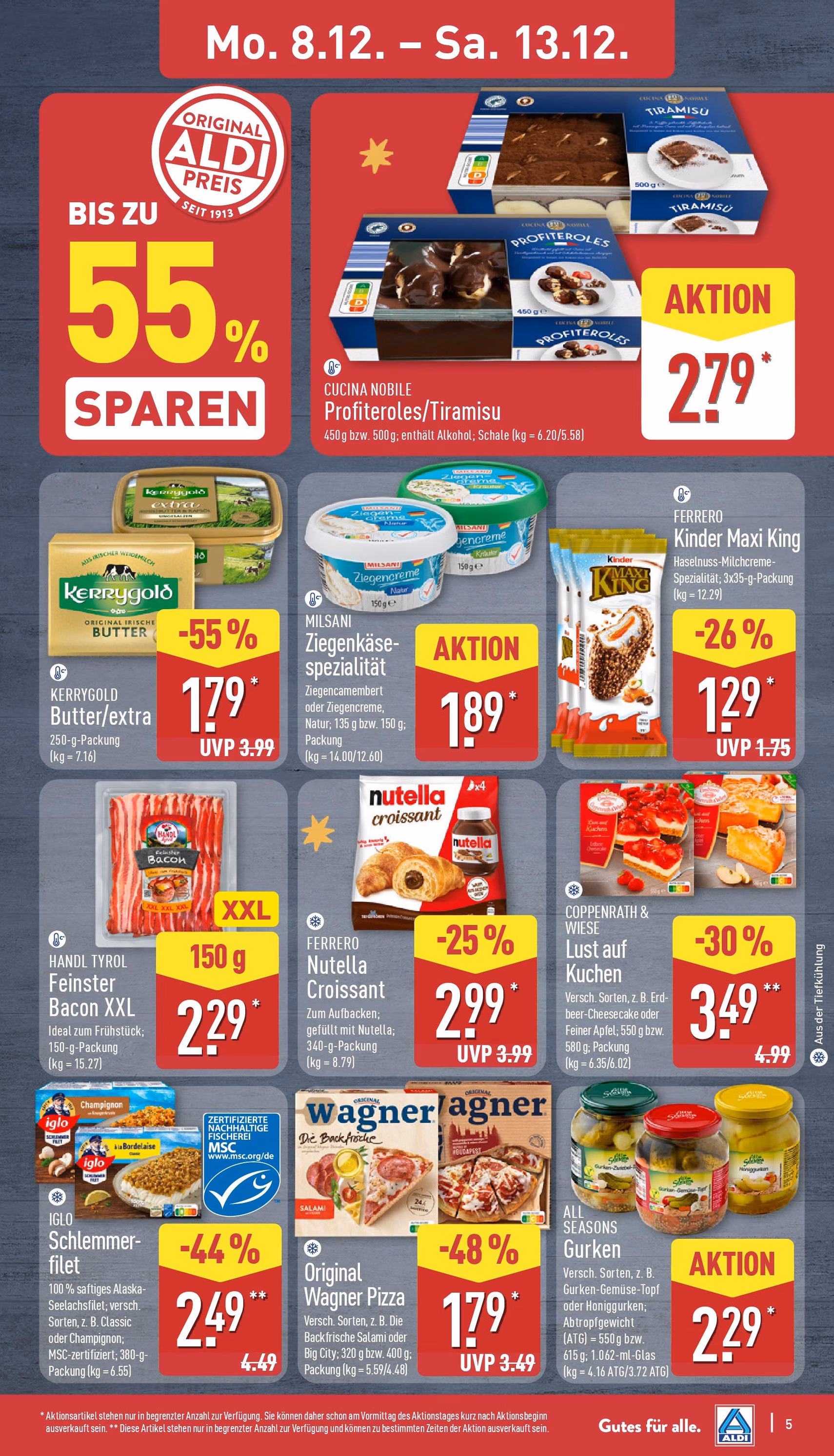 Aldi Prospekt - Gültiger Prospekt ab 08.12.2025, Seite 6 von insgesamt 47