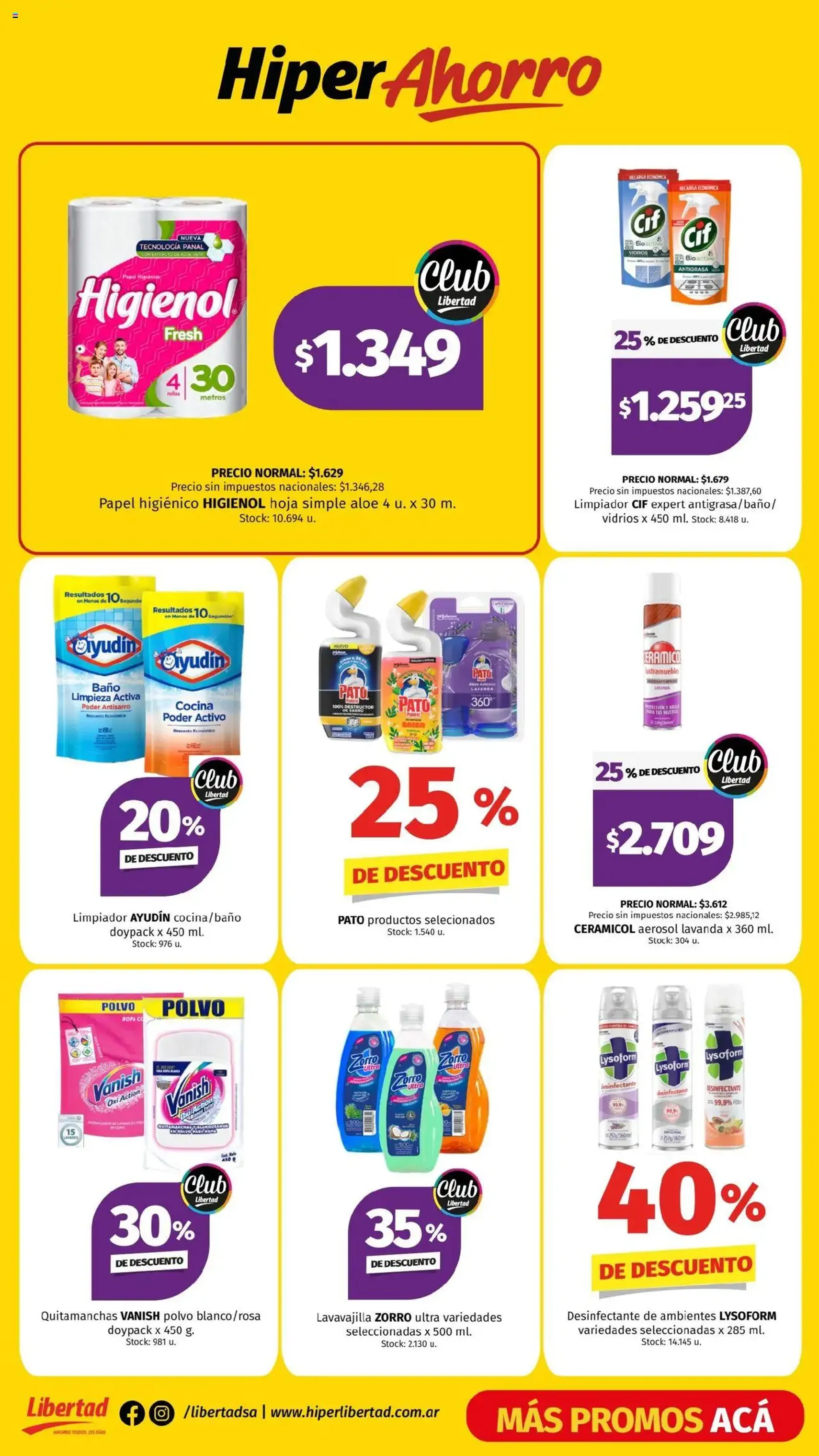 Hipermercado Libertad catálogo - folleto válido desde 23/07/2025 página 9 de 12 Hipermercado Libertad catálogo - folleto válido desde 23/07/2025 página 9 de 12