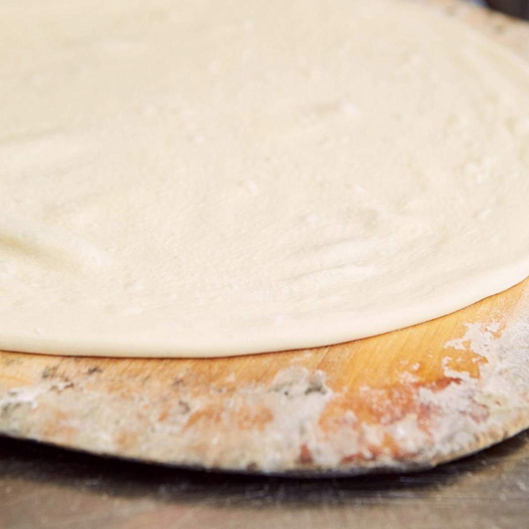 Impasto per pizza in teglia