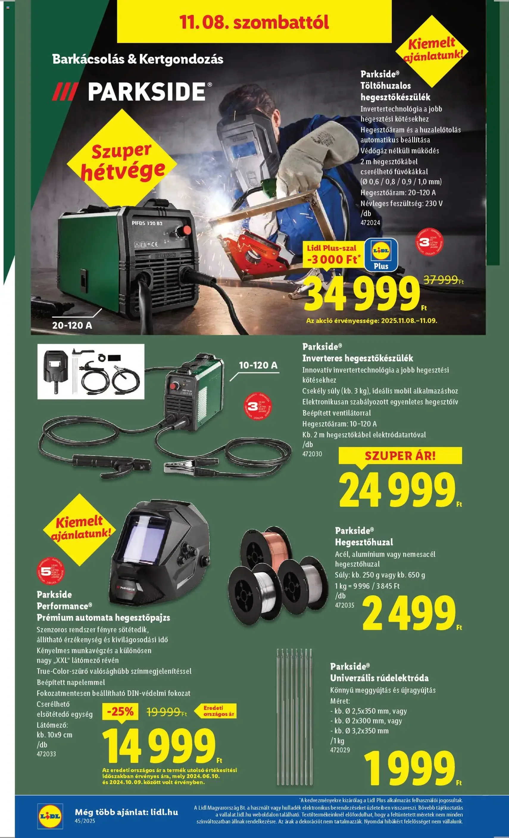 Lidl Akciós újság - 2025.11.06. érvényes szórólap 24 oldal 52 oldalból