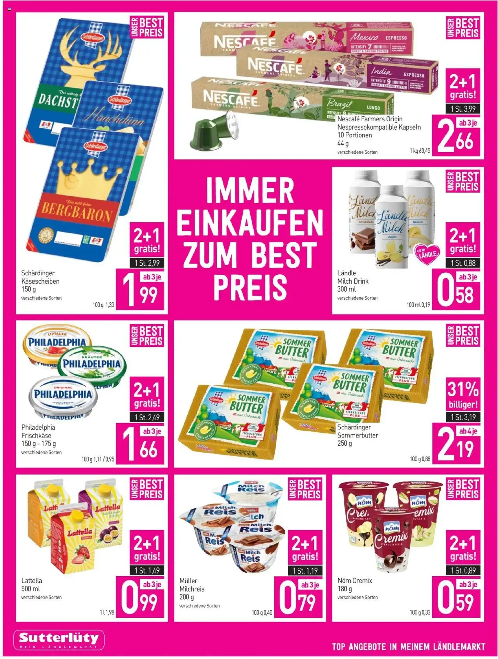 Sutterlüty Flugblatt - Gültiger Prospekt ab 28.08.2025, Seite 6 von insgesamt 24