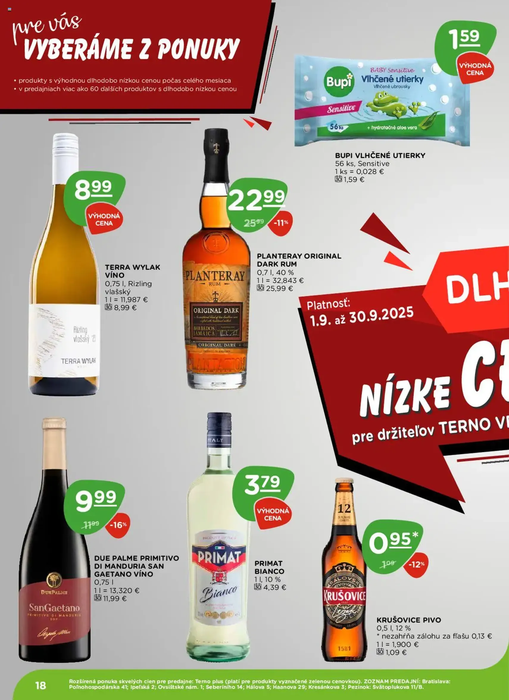 Terno leták - platný leták od 04.09.2025 strana 18 z 20 Terno leták - platný leták od 04.09.2025 strana 18 z 20