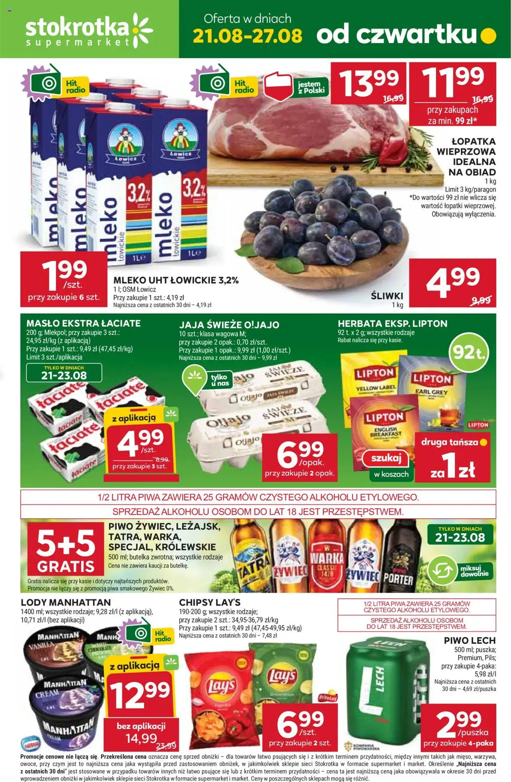 Stokrotka Gazetka - ważny gazetka od 21.08.2025 strona 1 z 49