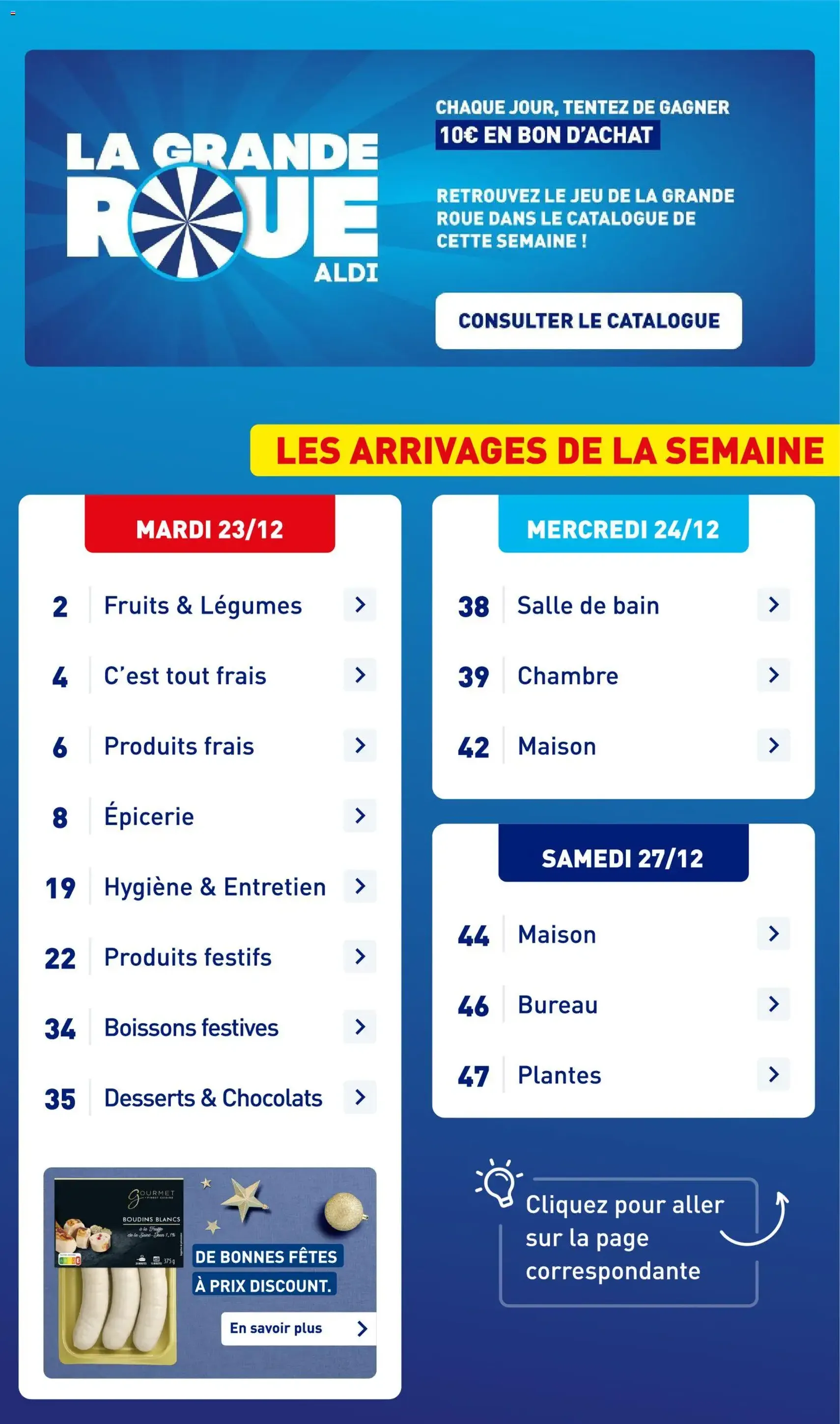 Aldi - Catalogue de la semaine 52 - brochure valable à partir du 23/12/2025, page 3 sur 52