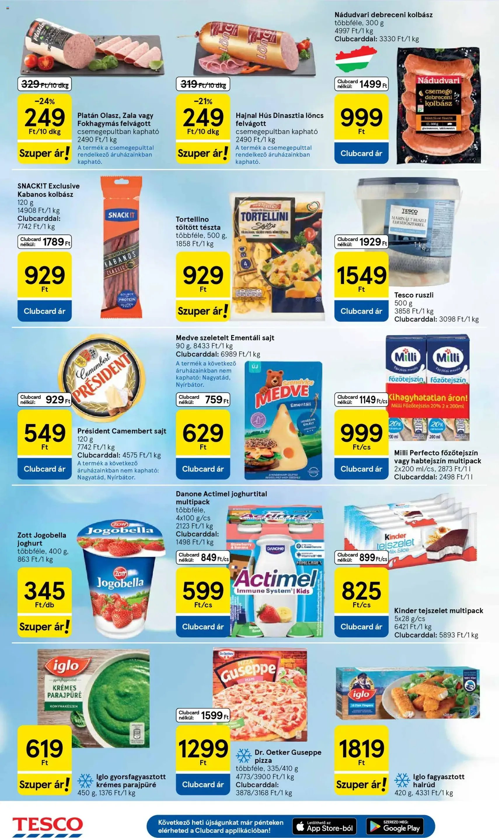 Tesco aktuális akciós újság - 2026.03.05. érvényes szórólap 4 oldal 34 oldalból