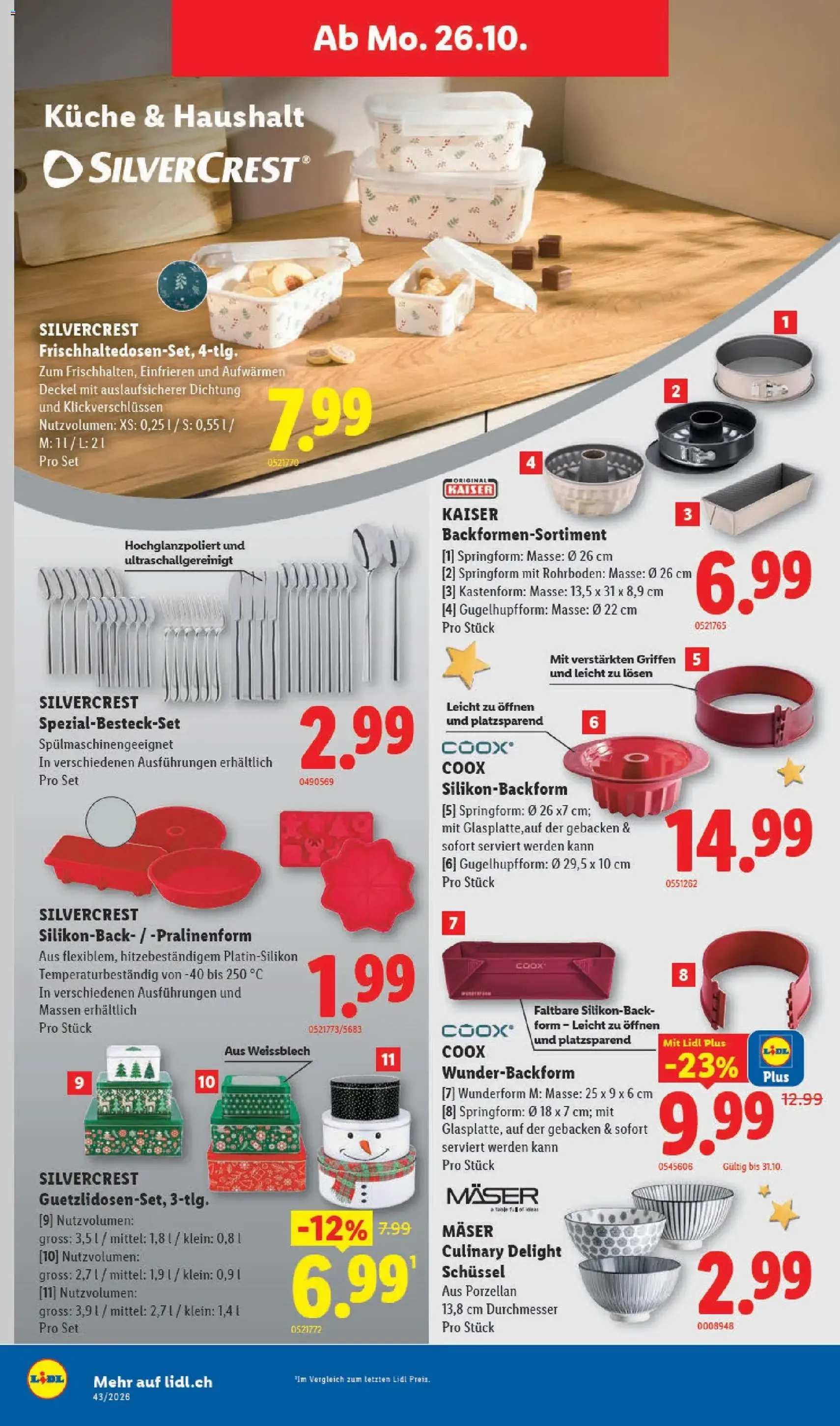 Lidl aktionen - Gültiger Prospekt ab 22.10.2026, Seite 28 von insgesamt 34