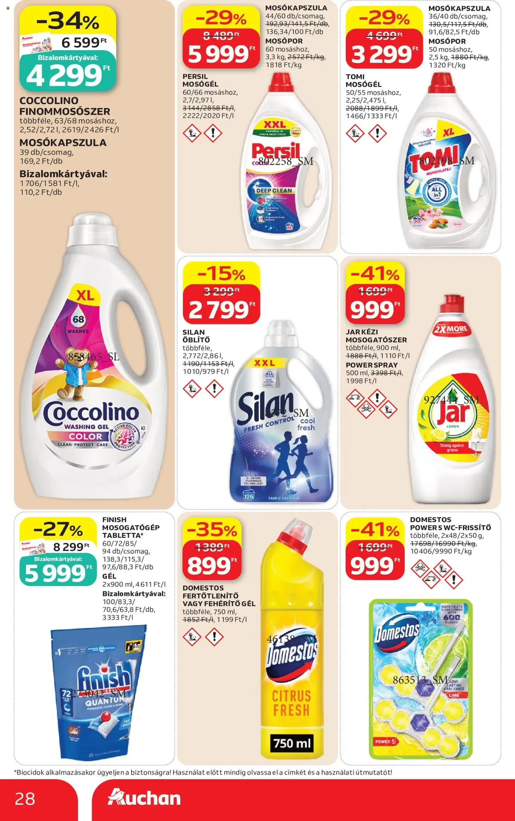 Auchan akciós újság - 2026.07.09. érvényes szórólap 28 oldal 50 oldalból